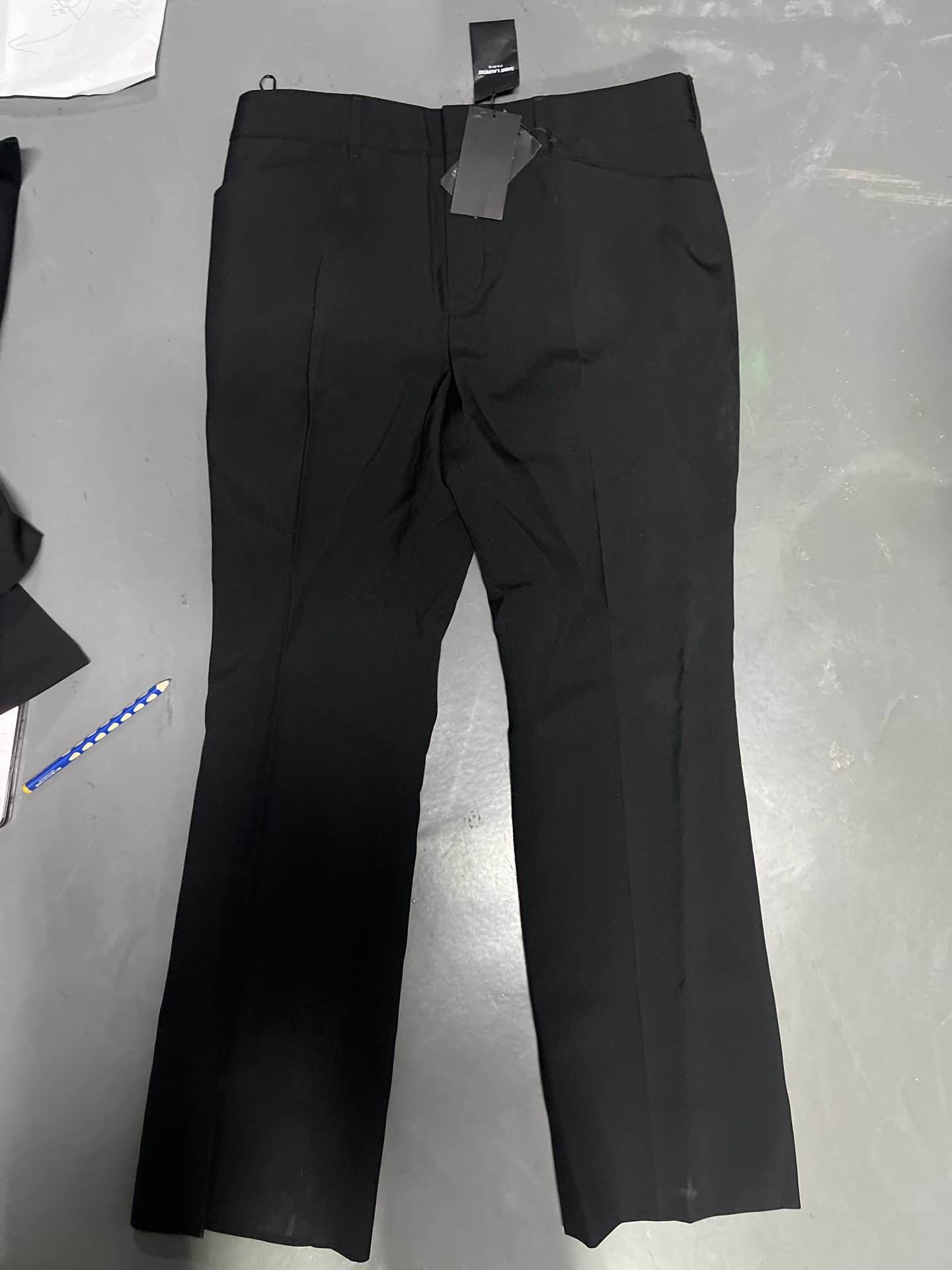 Saint Laurent Paris Saint Laurent Black Trousers Size 50 Size US 34 / EU 50 - 1 Thumbnail