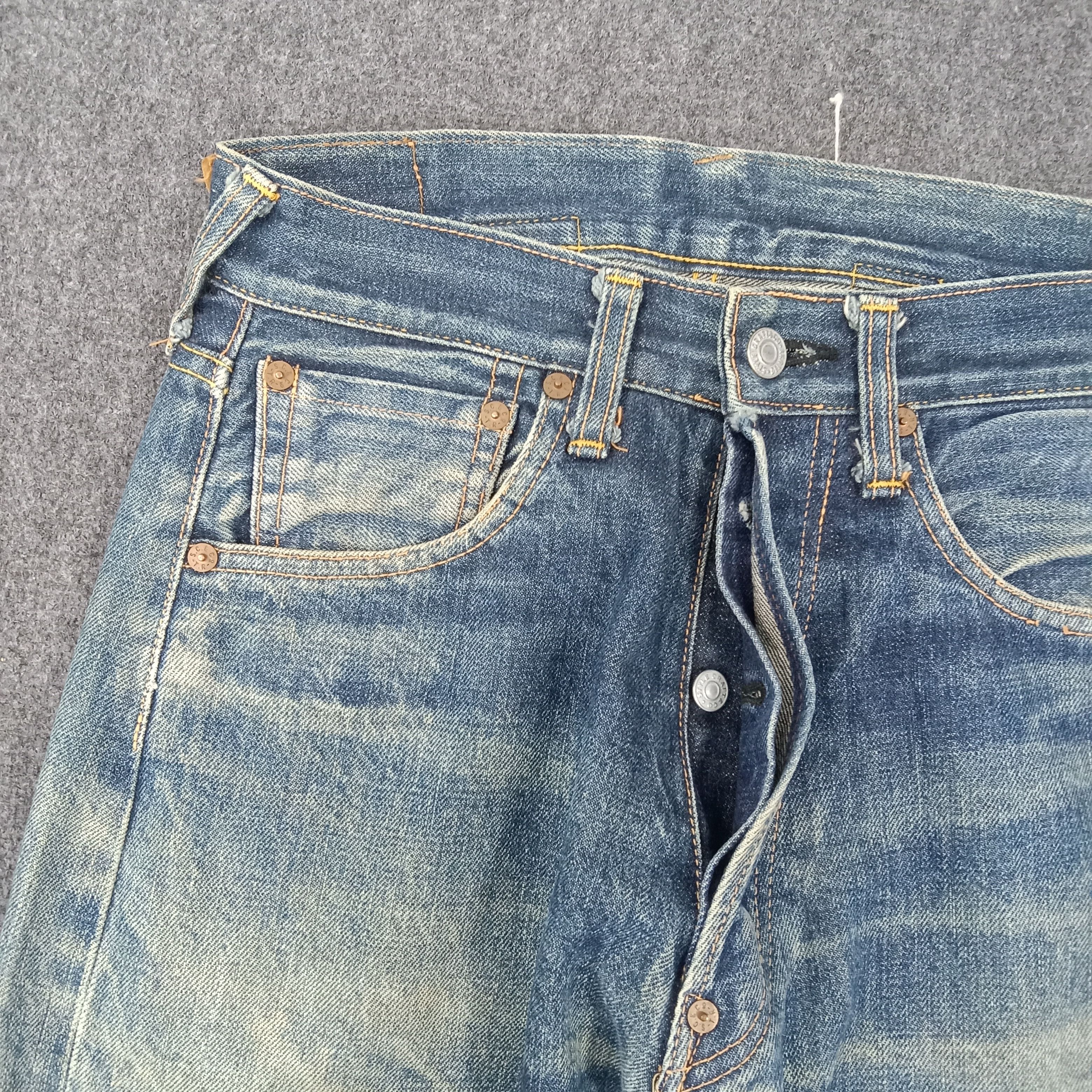 Japanese Brand × Vintage Evis Japanese Brand Daicock Custom Art Jeans Size US 26 / EU 42 - 8 Thumbnail