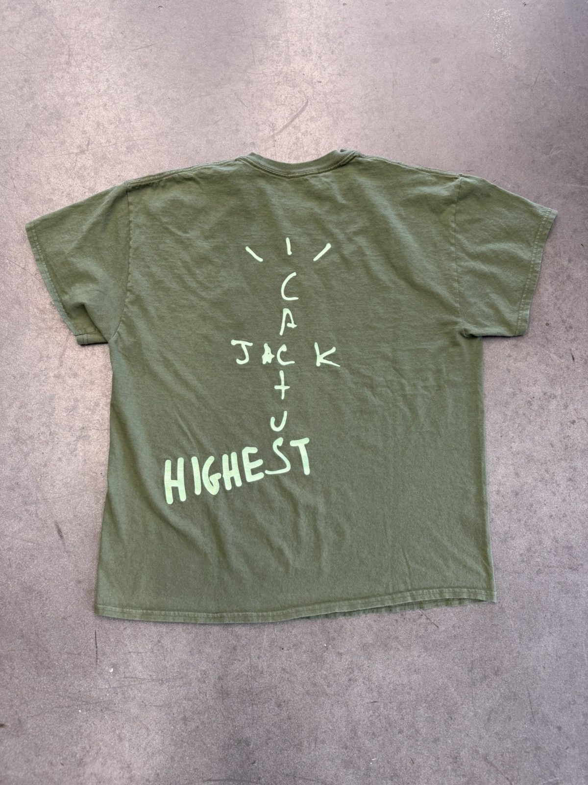 Jordan Brand × Travis Scott Jordan Brand X Nike X Travis Scott Highest Tee Size US XL / EU 56 / 4 - 2 Thumbnail