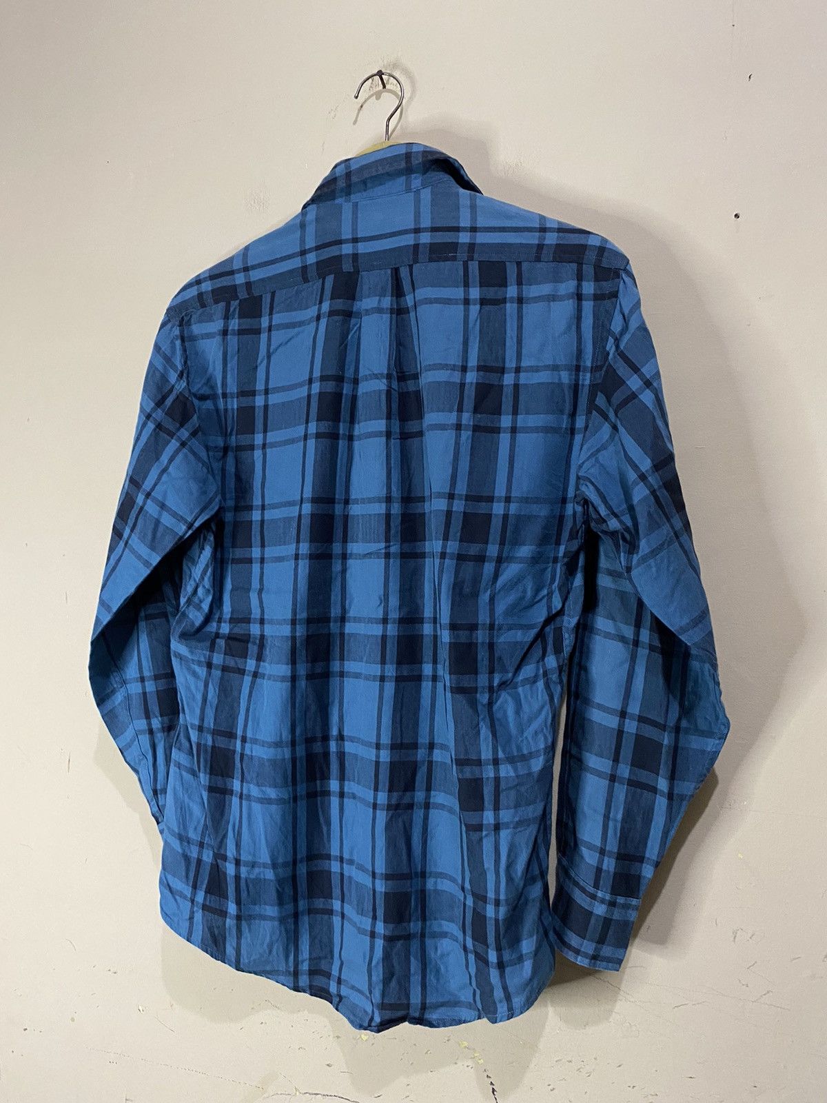 Saint Laurent Paris Vintage Yves Saint Laurent Checkered Plaid Button Shirt Size US S / EU 44-46 / 1 - 9 Thumbnail