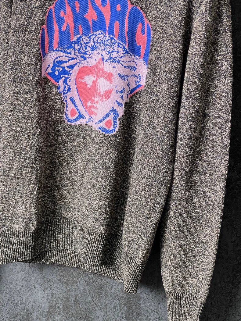 Versace Versace A classic pullover sweater with a knitted design Size XS / US 0-2 / IT 36-38 - 4 Thumbnail