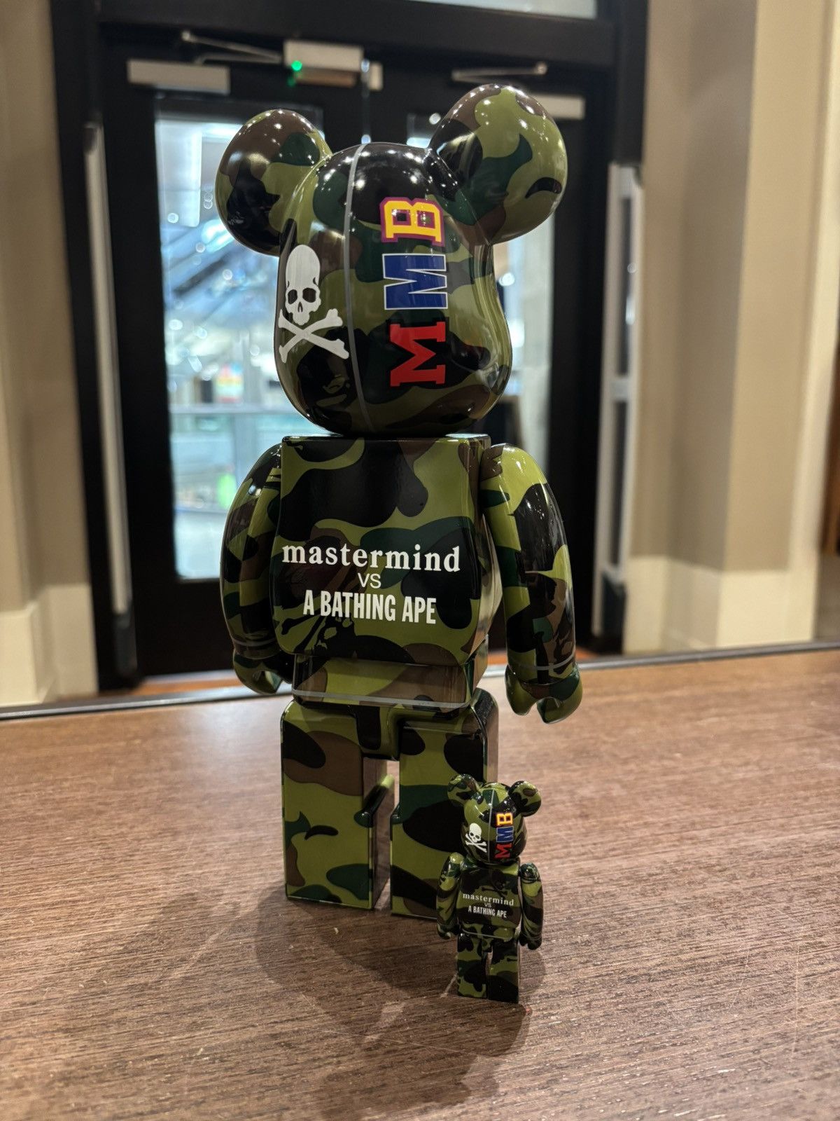 Bape × Mastermind Japan Bape X Mastermind Bearbrick Set Size ONE SIZE - 3 Thumbnail
