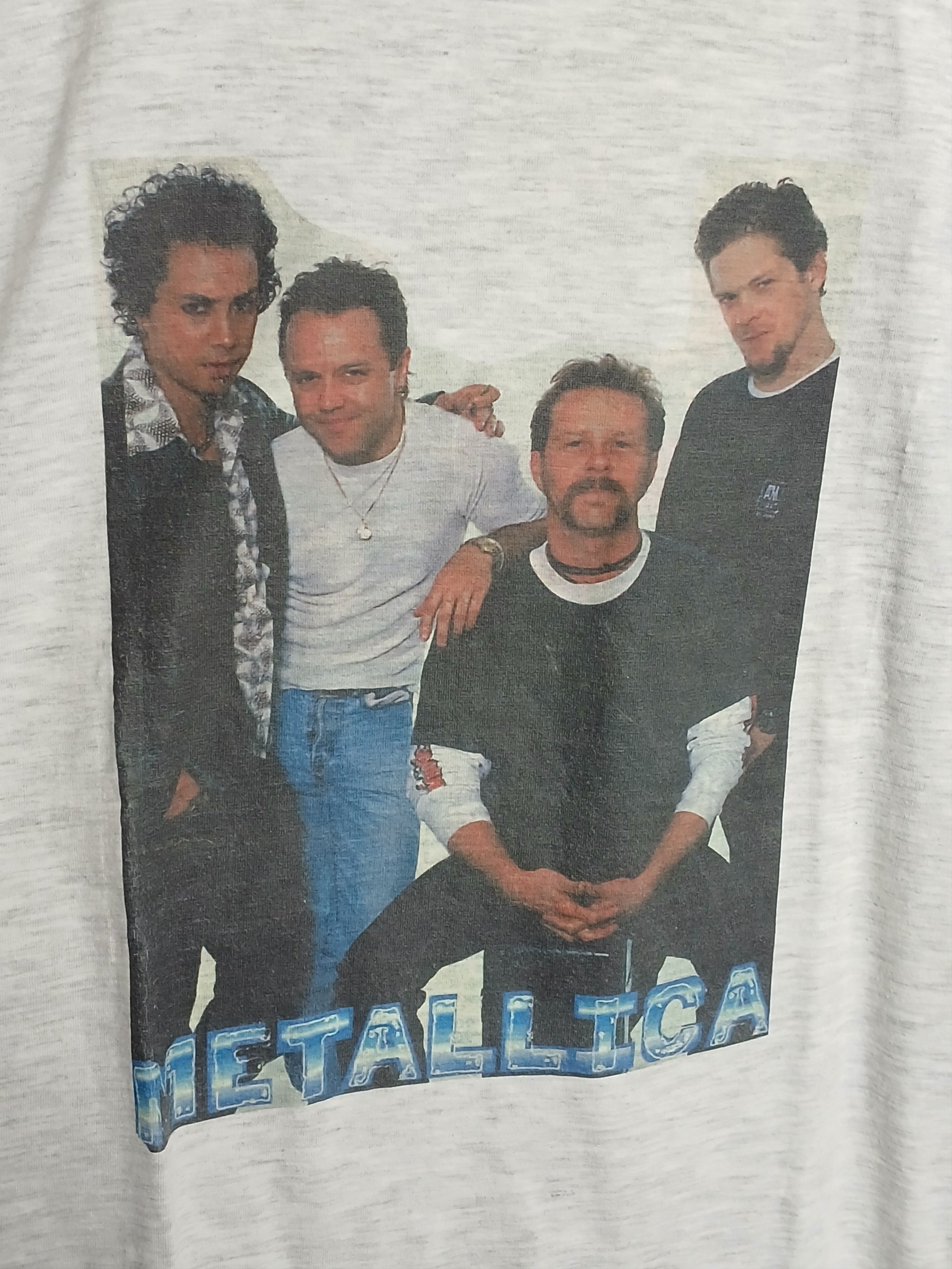 Band Tees × Metallica × Vintage Vintage Metallica T-Shirt Size US S / EU 44-46 / 1 - 3 Thumbnail