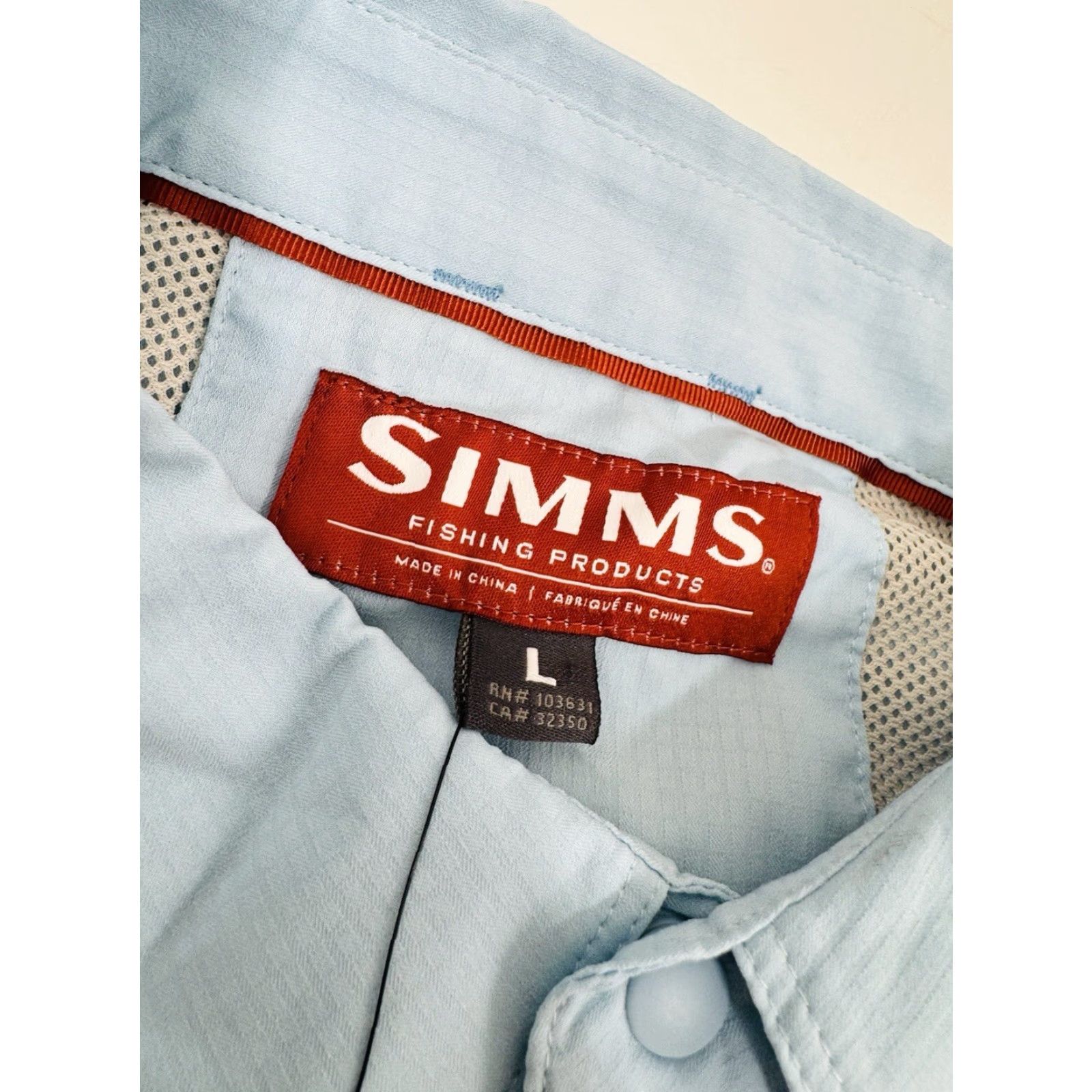 Vintage SIMMS / NISSAN TRUCK WARRIOR - NEW w TAG - UPF30+ Fishing L Shirt Size US L / EU 52-54 / 3 - 6 Thumbnail