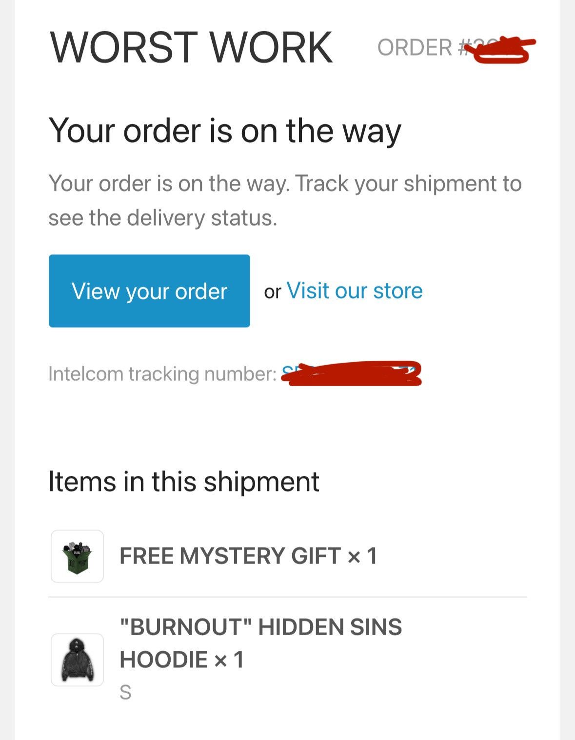 Other Worst Work BURNOUT Hidden Sins Hoodie Size US S / EU 44-46 / 1 - 4 Thumbnail