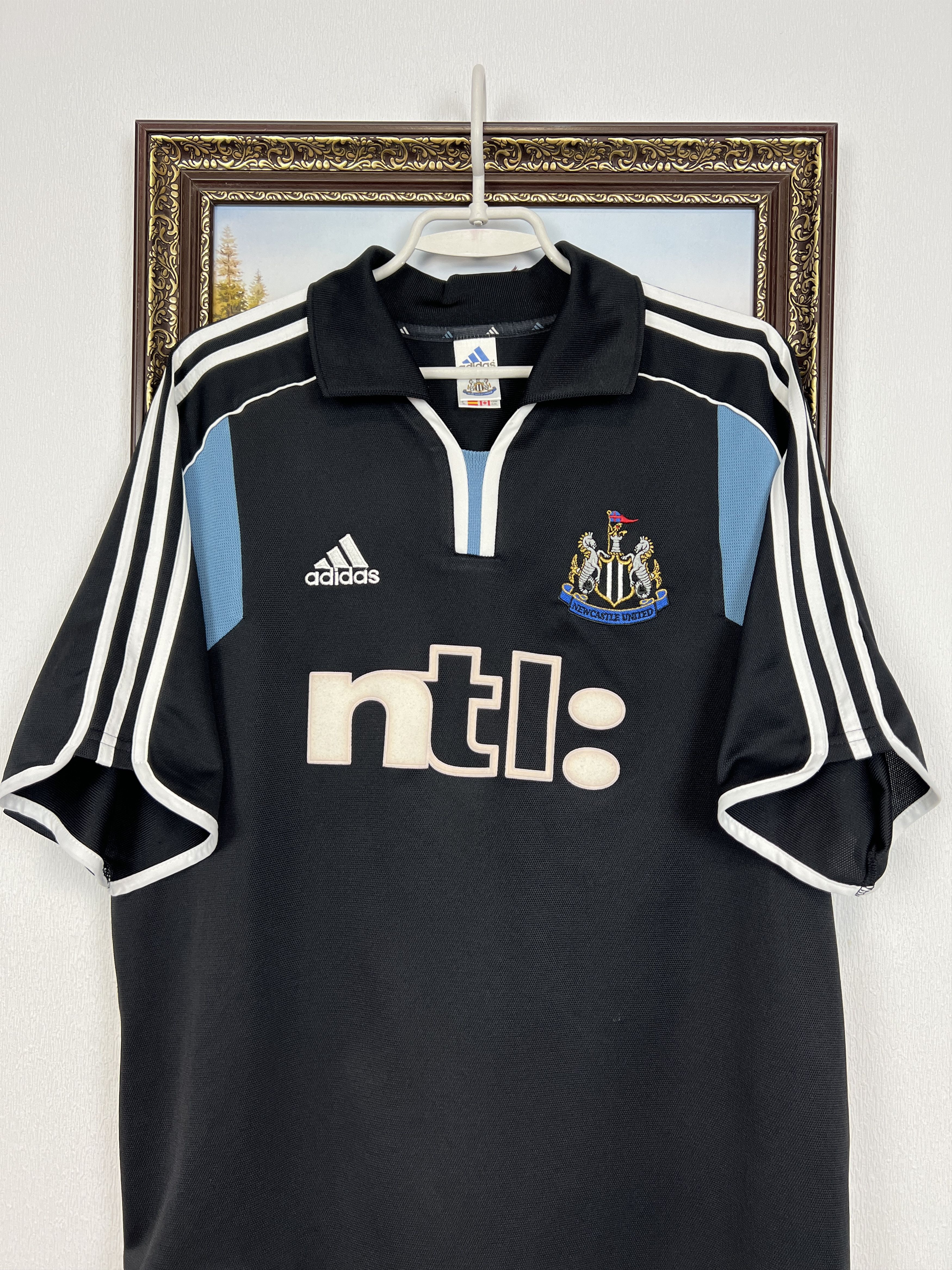 Adidas Newcastle football shirt 2000 Soccer Adidas Jersey Tee Hype Size US XL / EU 56 / 4 - 2 Thumbnail
