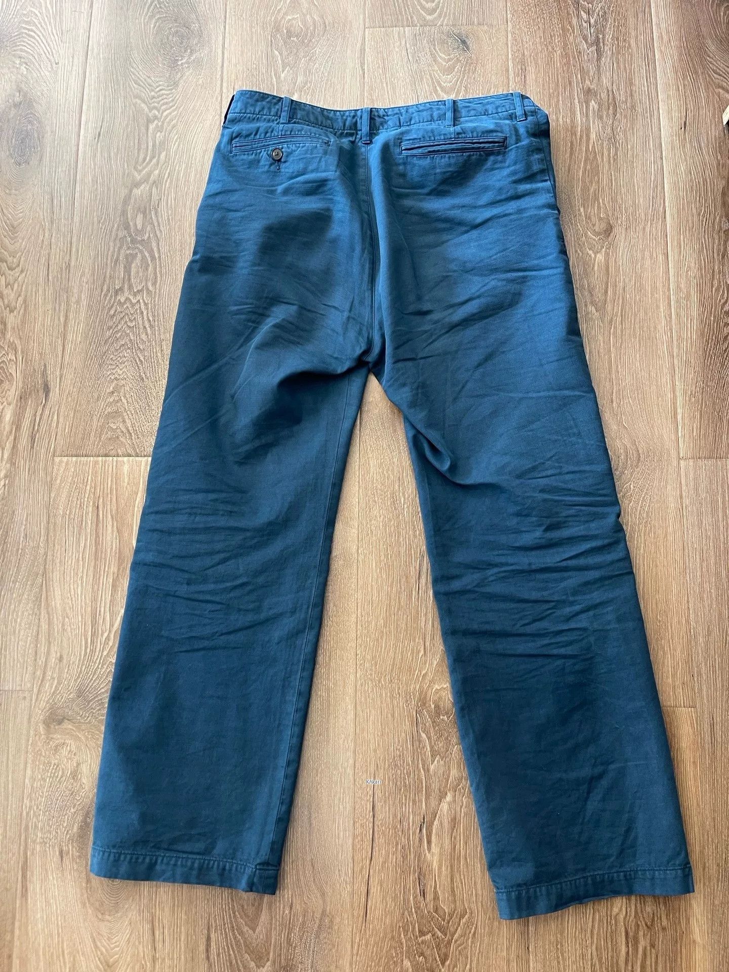 Auralee AURALEE FINX GABARDINE Casual Pants Size US 26 / EU 42 - 2 Thumbnail