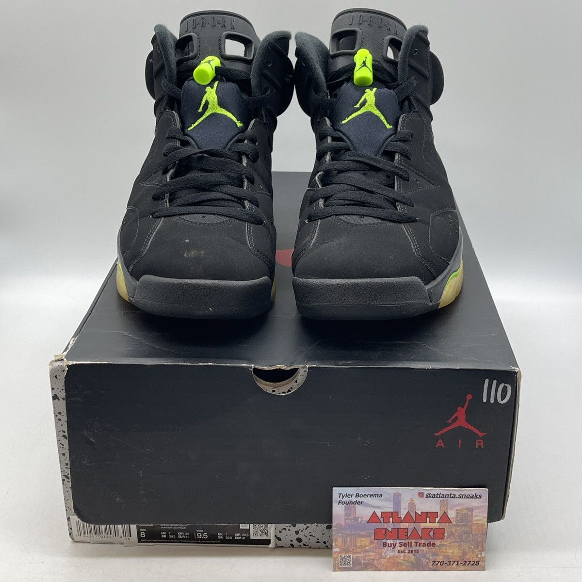 Jordan Brand Air Jordan 6 electric green Size US 8 / EU 41 - 2 Thumbnail