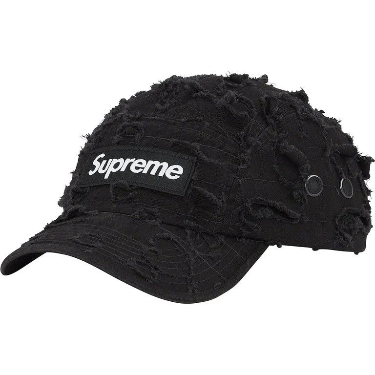 Griffin × Supreme Supreme x Griffin Camp Cap 'Black' Size ONE SIZE - 1 Thumbnail