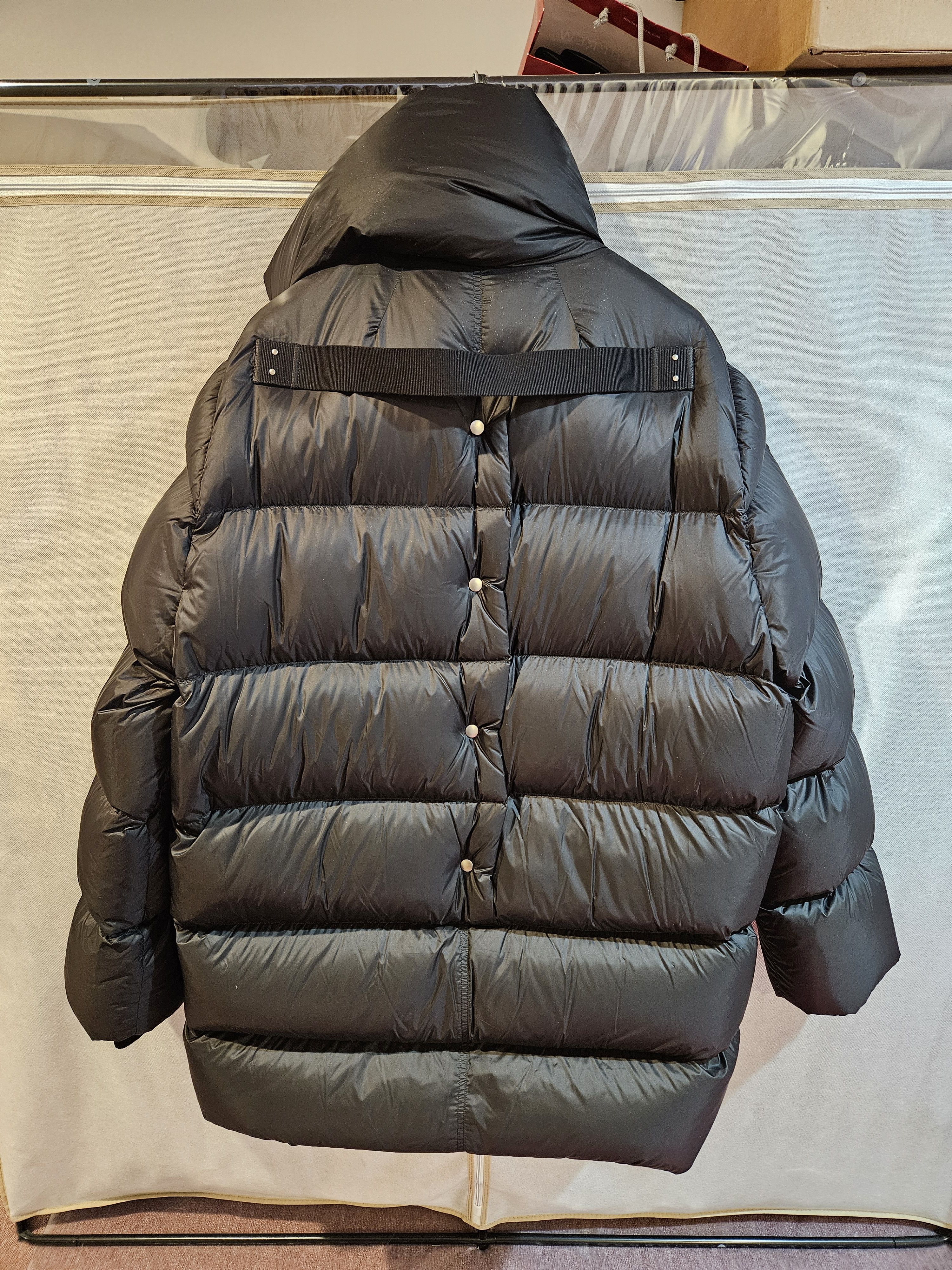 Rick Owens Mountain Stand Collar Down Puffer Jacket Size US M / EU 48-50 / 2 - 7 Thumbnail