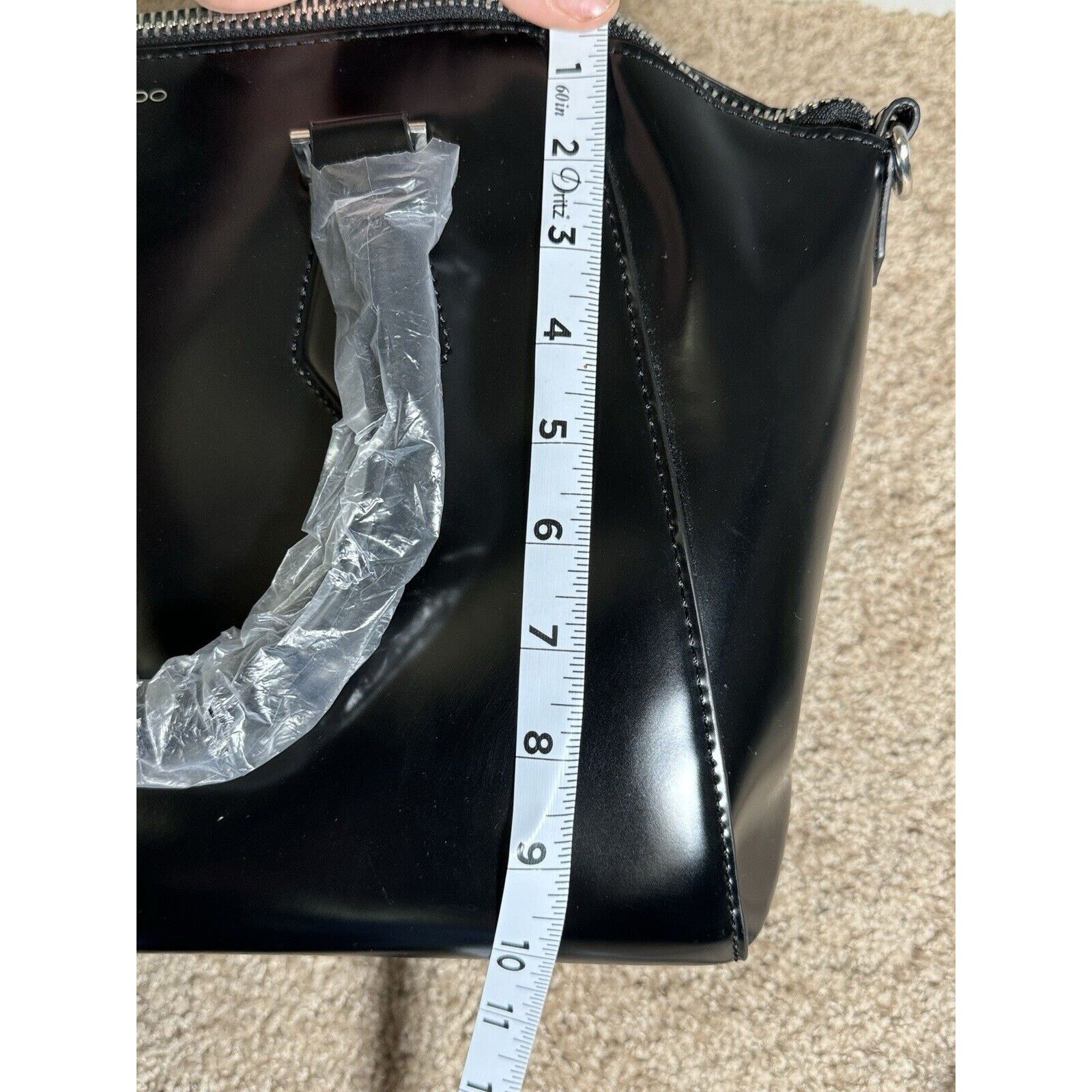 Aldo ALDO Womens Black Handbag Size ONE SIZE - 10 Thumbnail