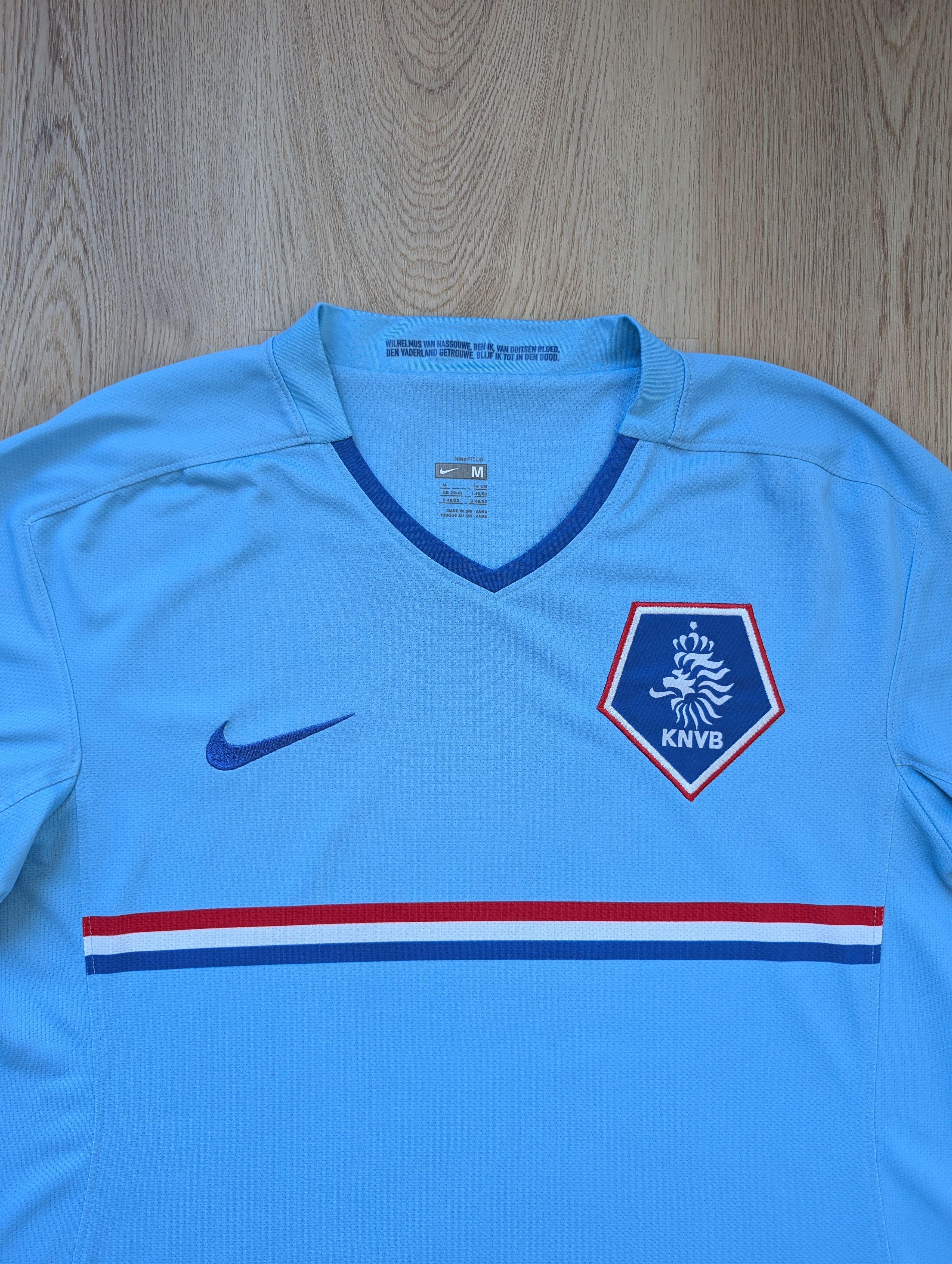 Nike Holland 2008 2009 Away Shirt Nederland Football Jersey Size US M / EU 48-50 / 2 - 2 Thumbnail