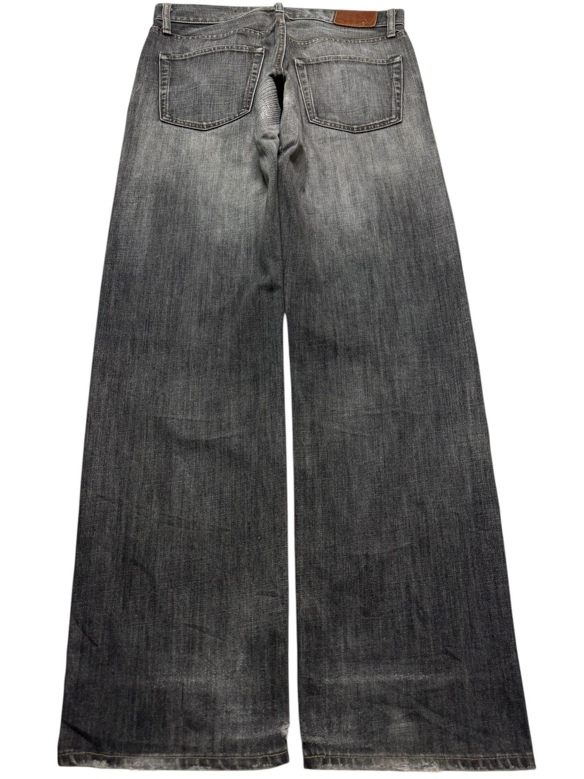 Uniqlo 💥THRASHED💥90's UNIQLO EASY FIT STRAIGHT NICE FADING DISTRESS Size US 31 - 2 Thumbnail