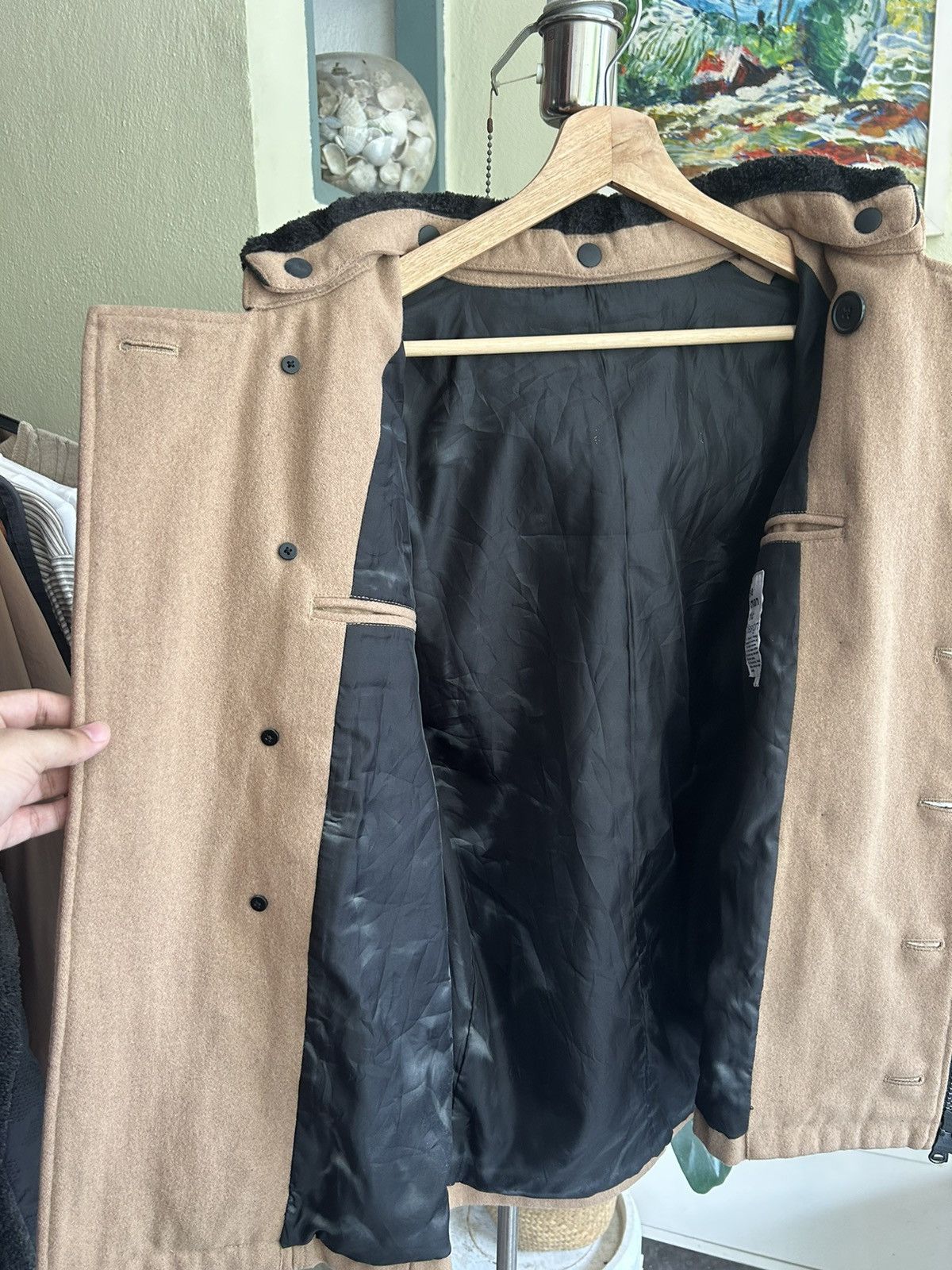 semanticdesign Semantic Design Japan Coat Button Jacket Size US L / EU 52-54 / 3 - 9 Thumbnail