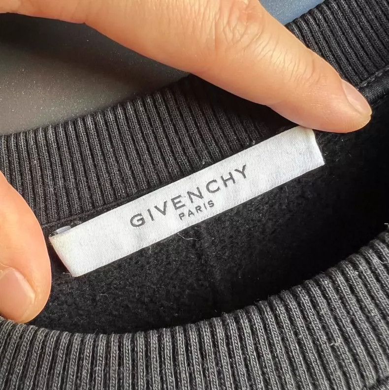 Givenchy Givenchy Shark black pure cotton long-sleeve T-shirt Size US L / EU 52-54 / 3 - 5 Thumbnail