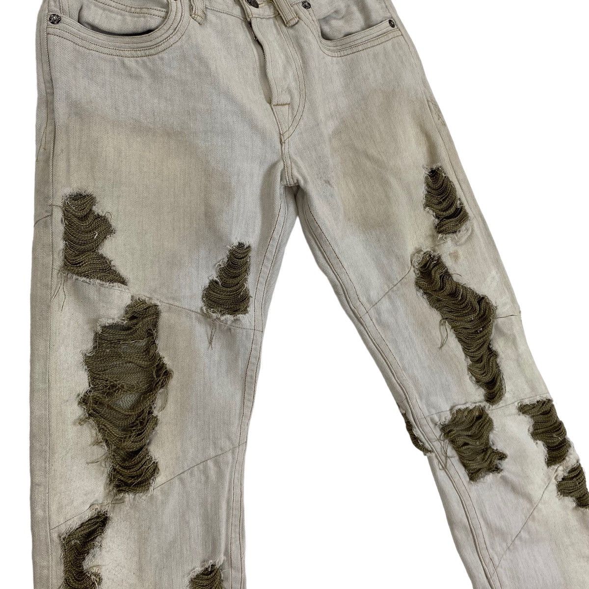 Levi's Nice design Levi's Red distressed style jeans Size US 32 / EU 48 - 4 Thumbnail