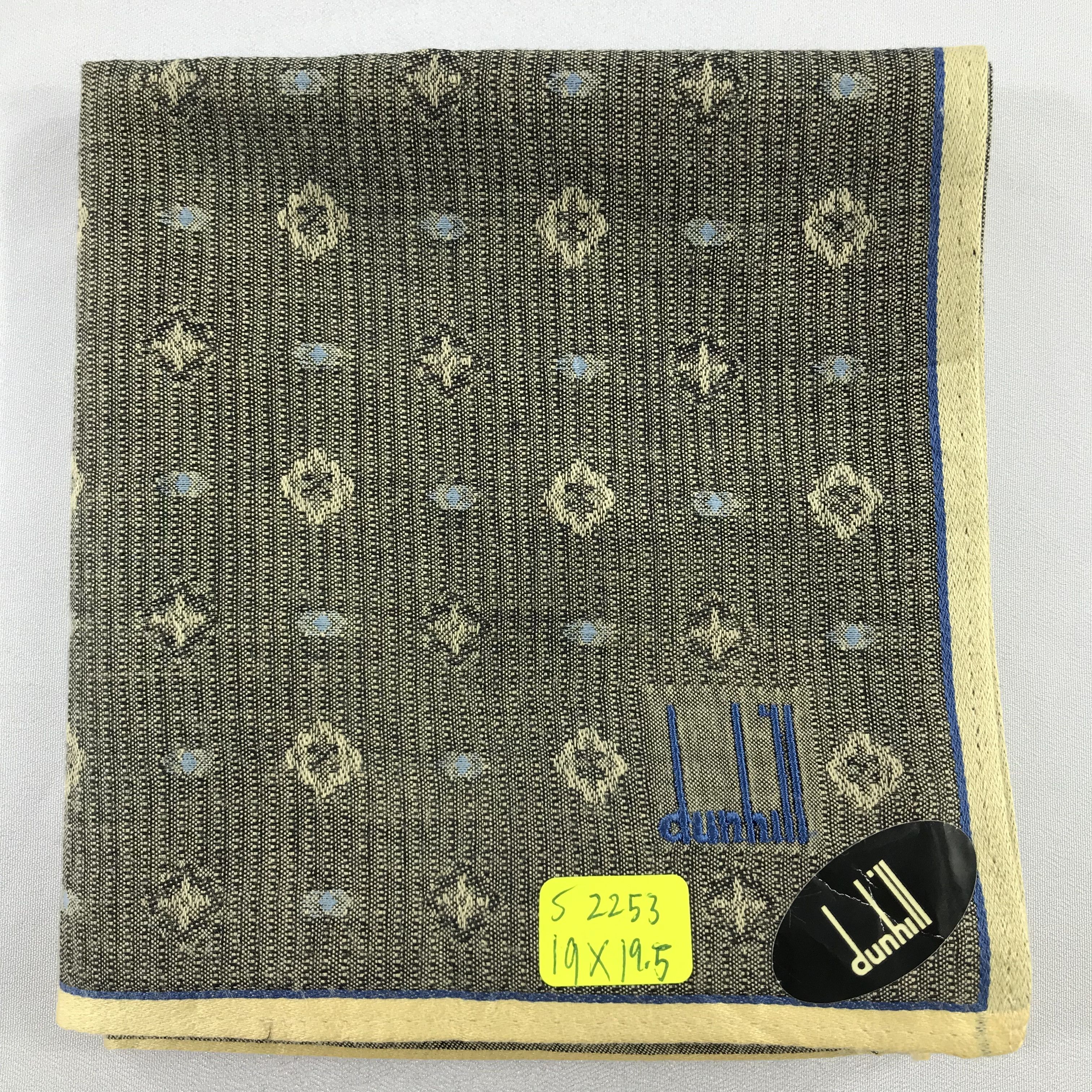 Alfred Dunhill × Vintage Dunhill Bandana / Handkerchief / Neckerchief - S2253 Size ONE SIZE - 5 Thumbnail