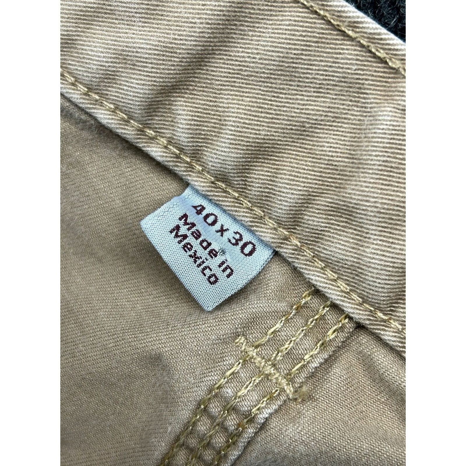 Carhartt VINTAGE Carhartt Relaxed Fit Canvas Work Pants Carpenter 40 x 30 Beige Men Pants 40 Beige Carhartt Carpenter USA Workwear 40 Mens Size US 40 / EU 56 - 4 Thumbnail