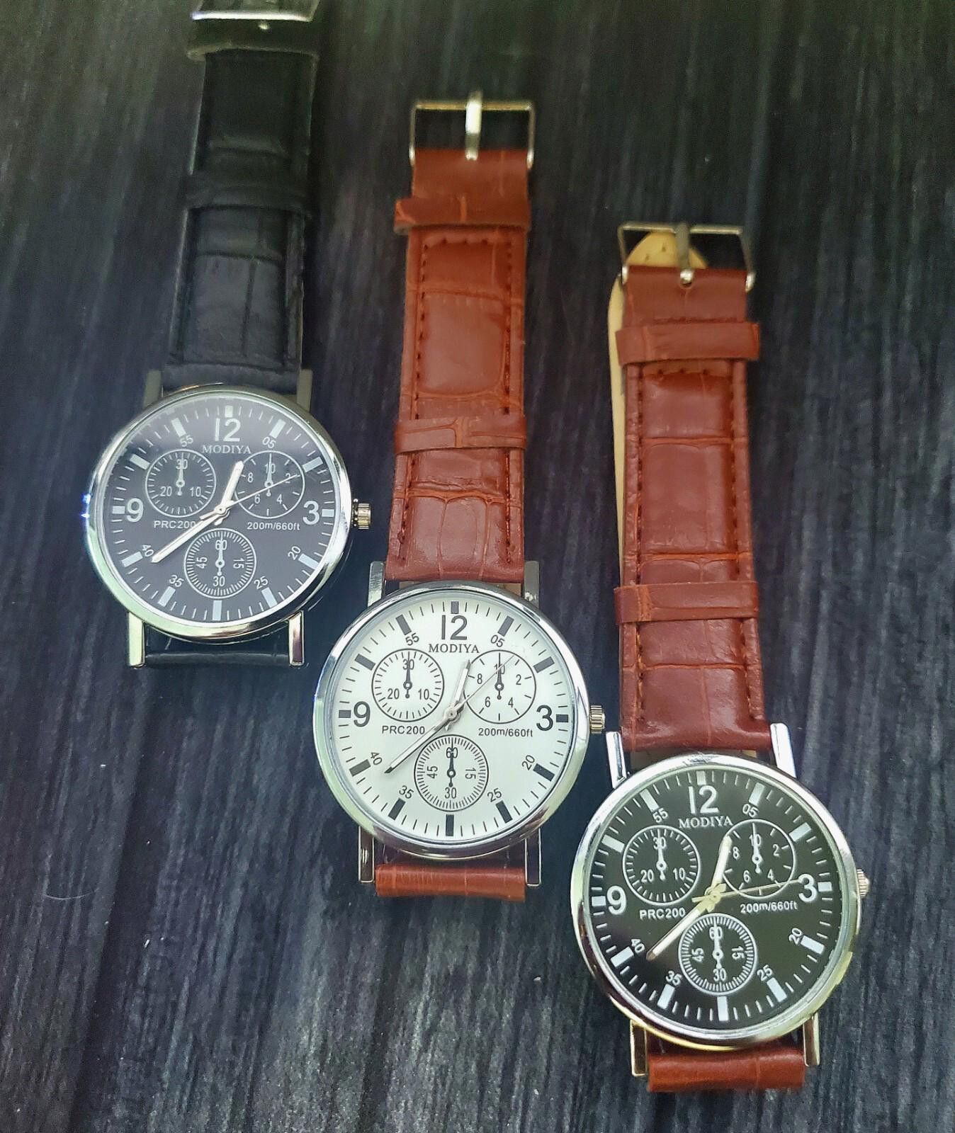 3Pc Beginner Watch Starter Collection Quartz New Please Read in Black, Women's