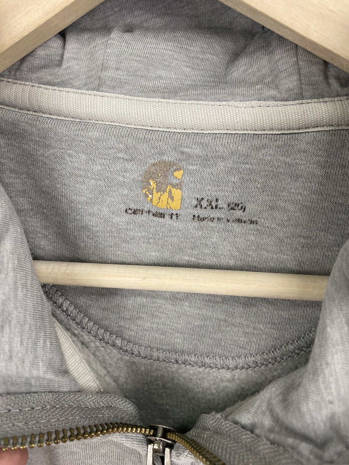 Carhartt 🇺🇸 Vintage 90s Carhartt Works Zip Hoodie Rare Retro Hype Y2K Size US XL / EU 56 / 4 - 6 Thumbnail