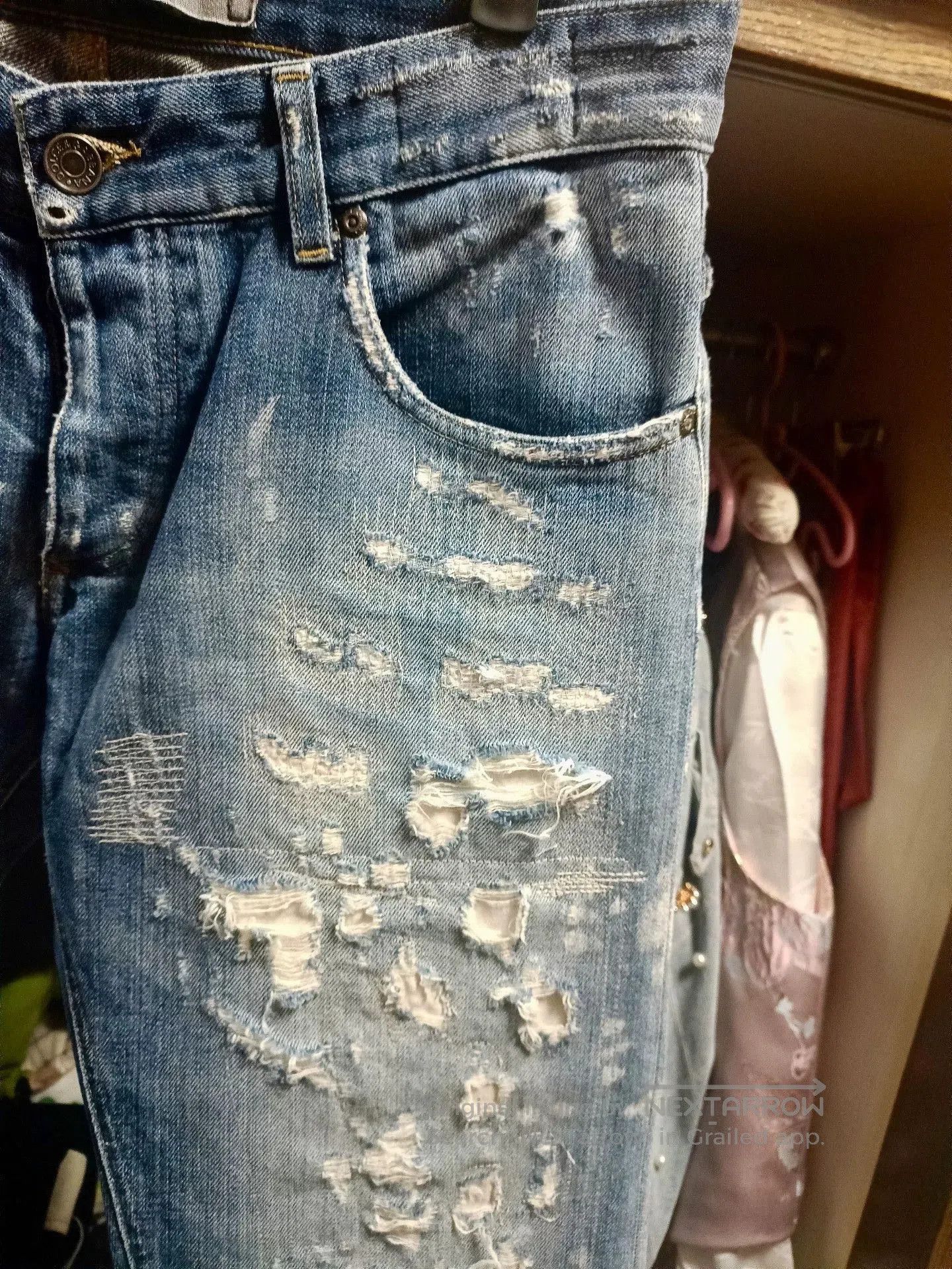 Dolce & Gabbana Dolce&Gabbana Runway Distressed Jeans. Size US 30 / EU 46 - 5 Thumbnail
