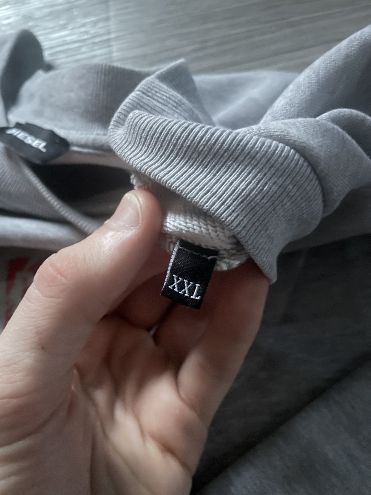 Diesel Diesel S-Bay Gray Sweatshirt Crewneck Size XXL Size US XXL / EU 58 / 5 - 16 Thumbnail