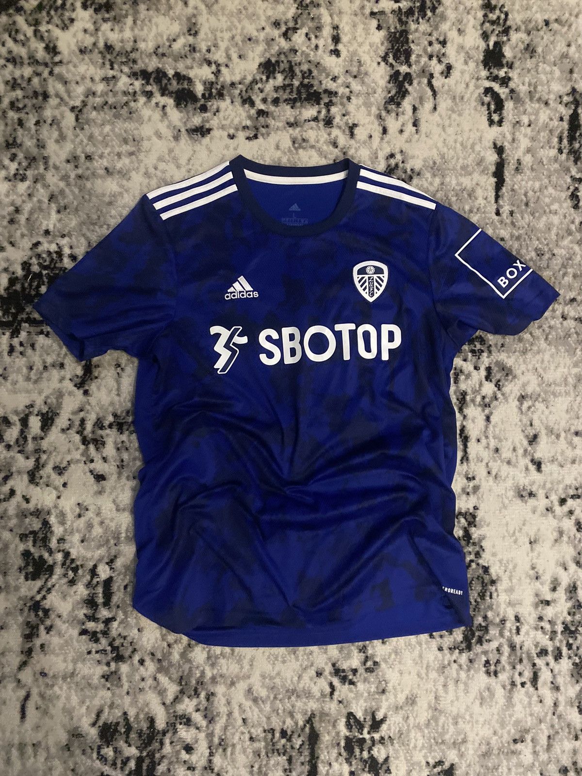 Adidas × Vintage Adidas Leeds United 2021/22 Away Jersey T Shirt Football Size US L / EU 52-54 / 3 - 1 Thumbnail