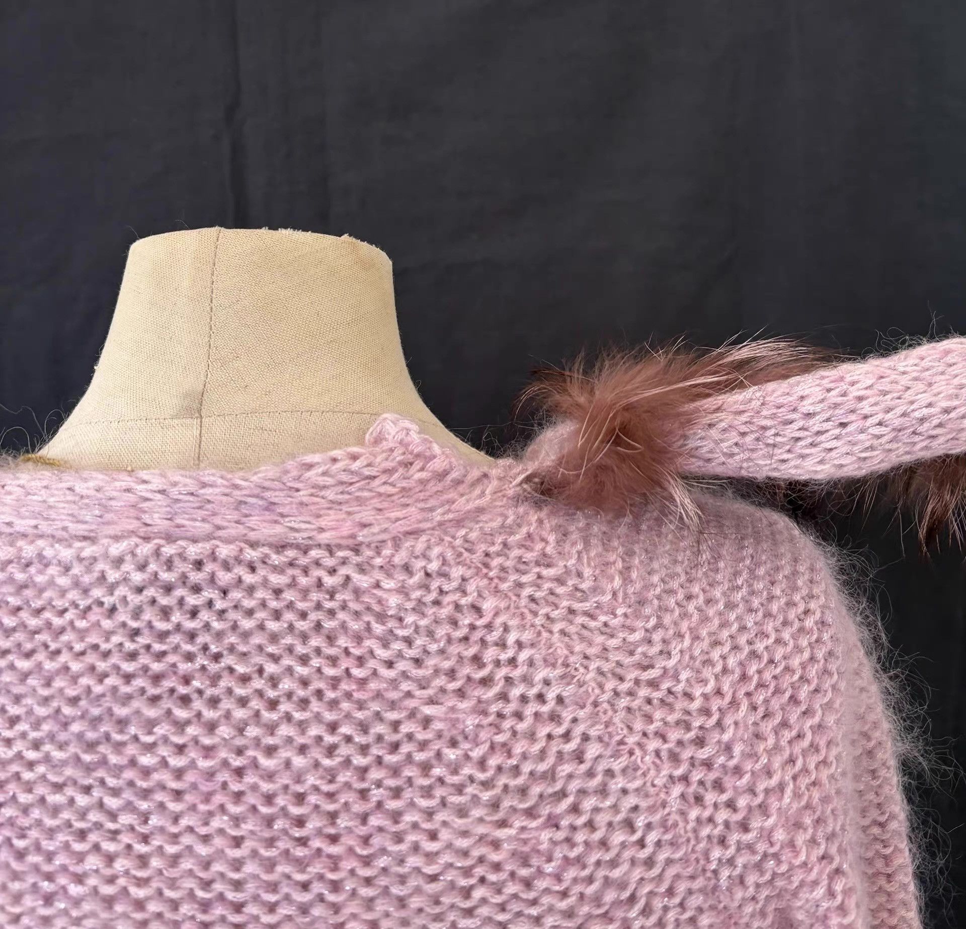 Roberto Cavalli Roberto Cavalli Women's Taro Purple Sweater Ｑ21 Size M / US 6-8 / IT 42-44 - 5 Thumbnail