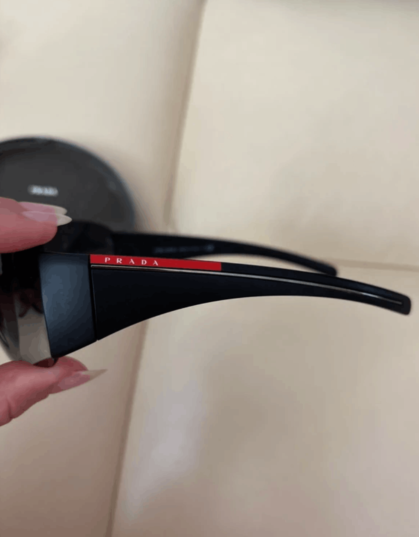 Prada PRADA Sunglasses SPS Sport Star Wrap Shield Mask Size ONE SIZE - 1 Thumbnail