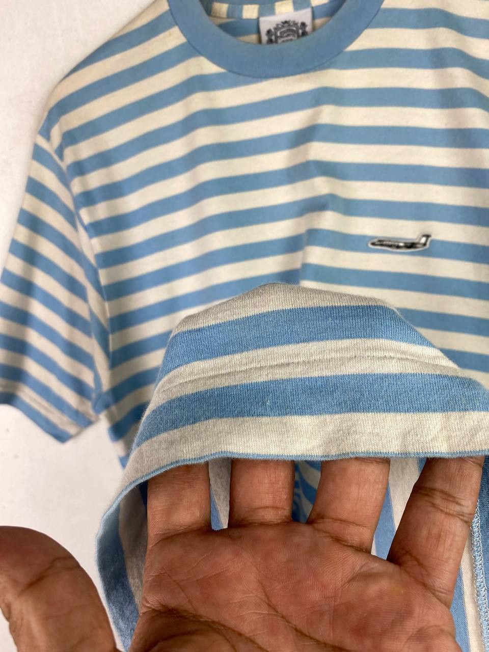 Billionaire Boys Club vintage billionaire boys club striped tee nice design Size US L / EU 52-54 / 3 - 4 Thumbnail