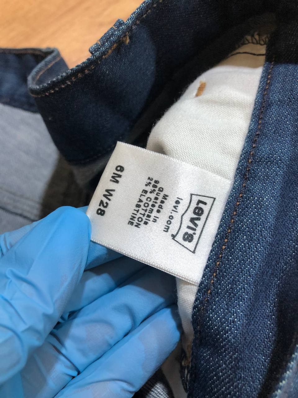 Levi's LEVI'S Womens Skinny Jeans Blue Cotton streetwear Size 28" / US 6 / IT 42 - 3 Thumbnail