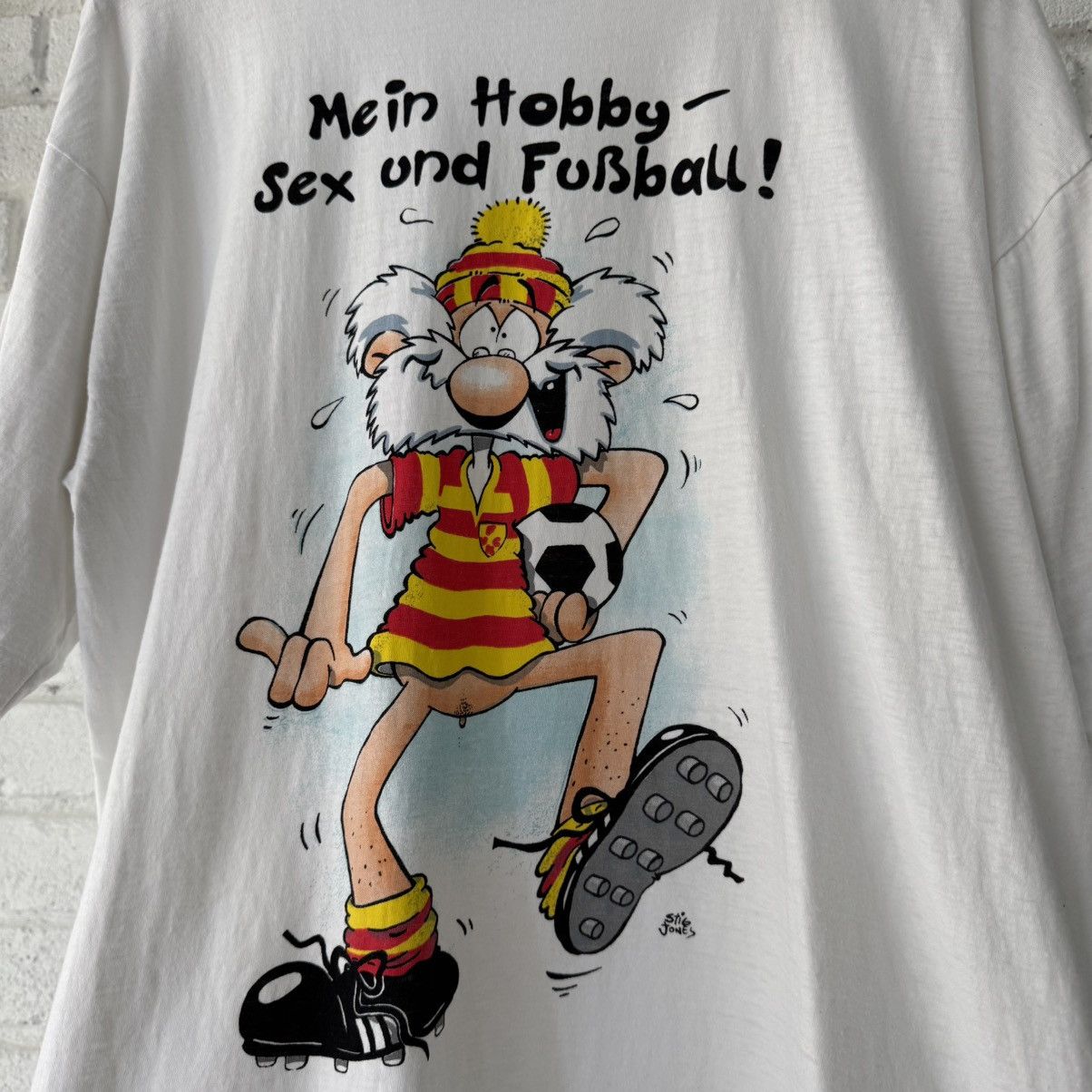 Vintage Sex & Football Tee Size US XL / EU 56 / 4 - 3 Thumbnail
