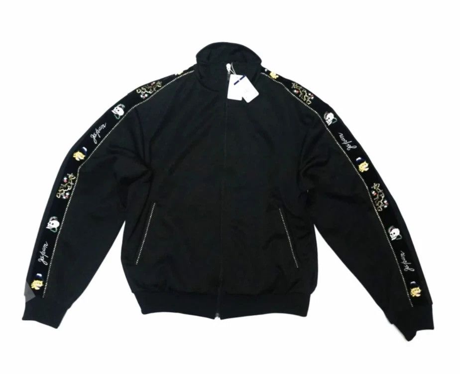 Kapital SKA TAPE TRACK JACKET BLACK Velvet Embroidered Size US M / EU 48-50 / 2 - 1 Thumbnail