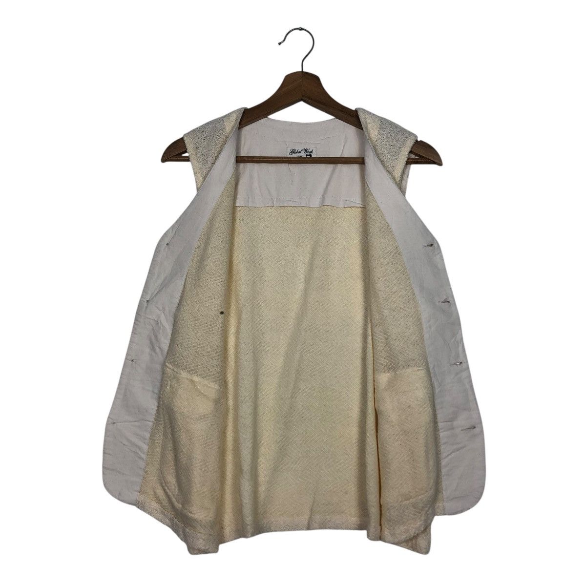 Japanese Brand 🔥VINTAGE WAIST VEST JACKET GLOBAL WORK RILEX ISSEY MIYAKE Size US L / EU 52-54 / 3 - 13 Thumbnail