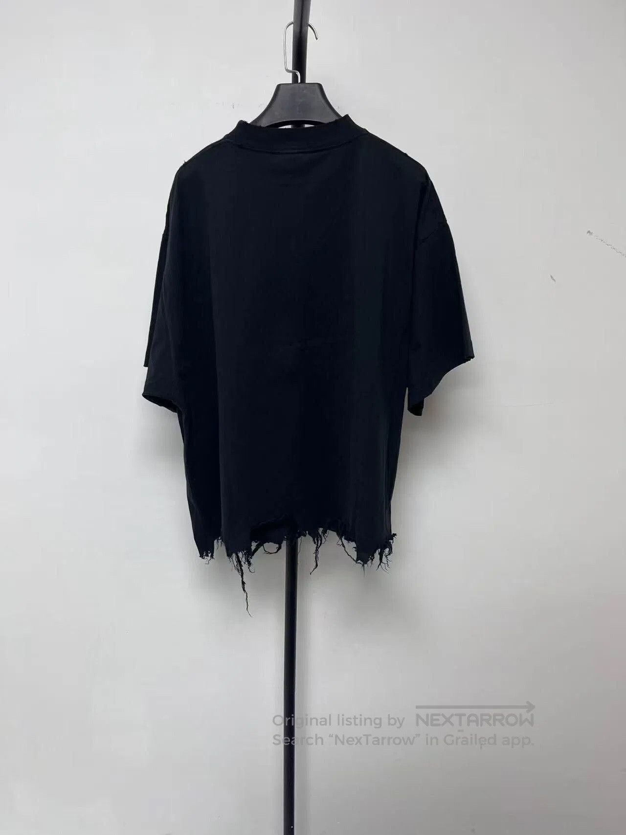 Balenciaga Balenciaga Logo Oversized Crewneck Short Sleeve T-Shirt. Size US M / EU 48-50 / 2 - 2 Thumbnail