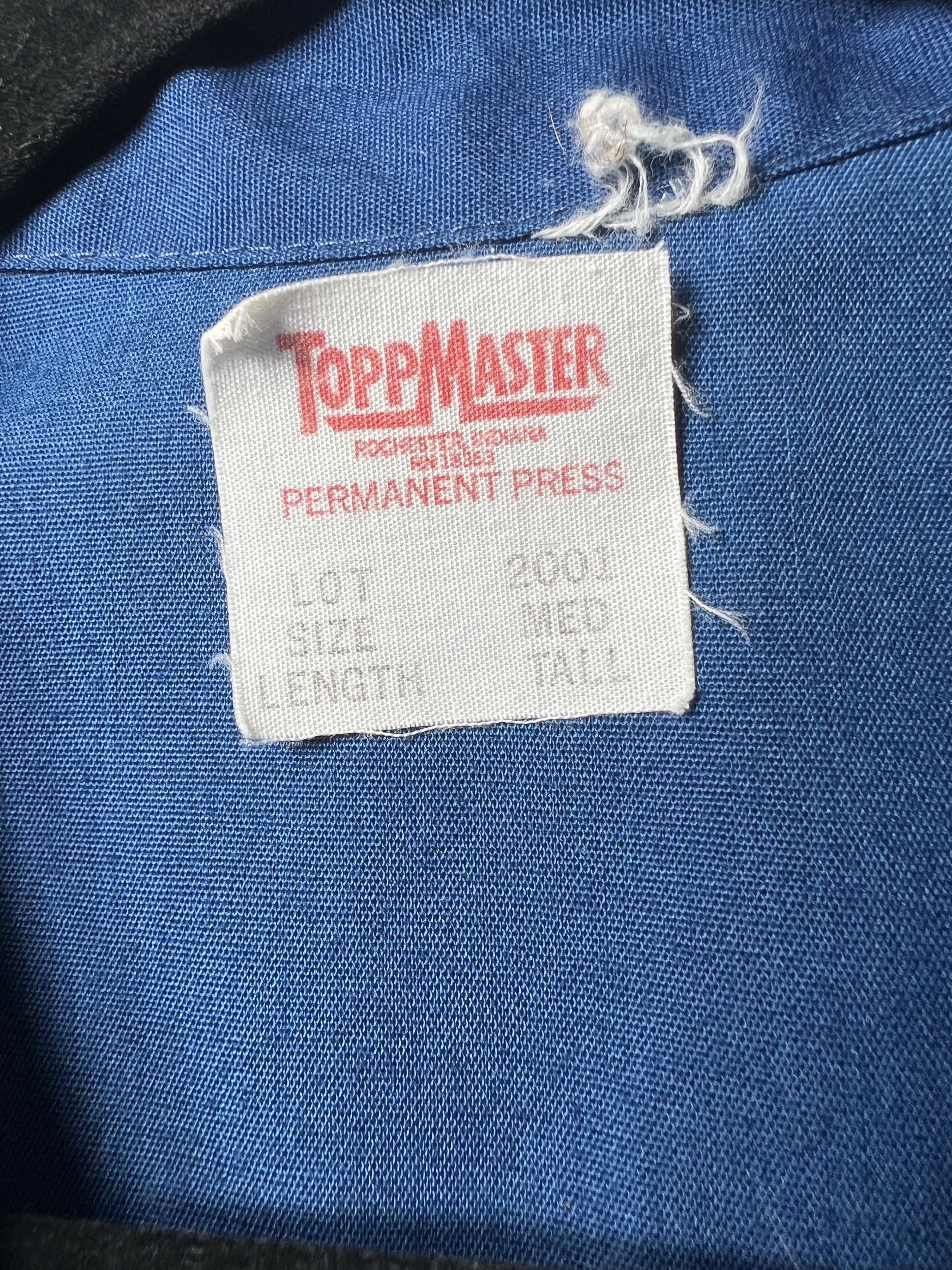 Vintage Vintage 60's Topp Master Jumpsuit - Hollywood Marine Inc. Size 29" - 6 Thumbnail