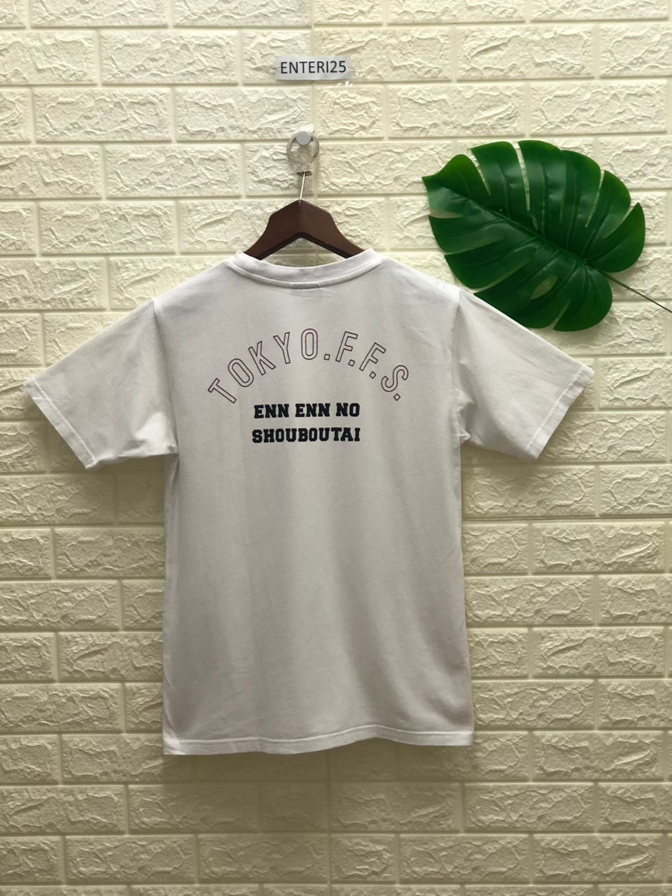 Vintage vintage Anime enn enn no shouboutai t shirt Size US L / EU 52-54 / 3 - 7 Thumbnail