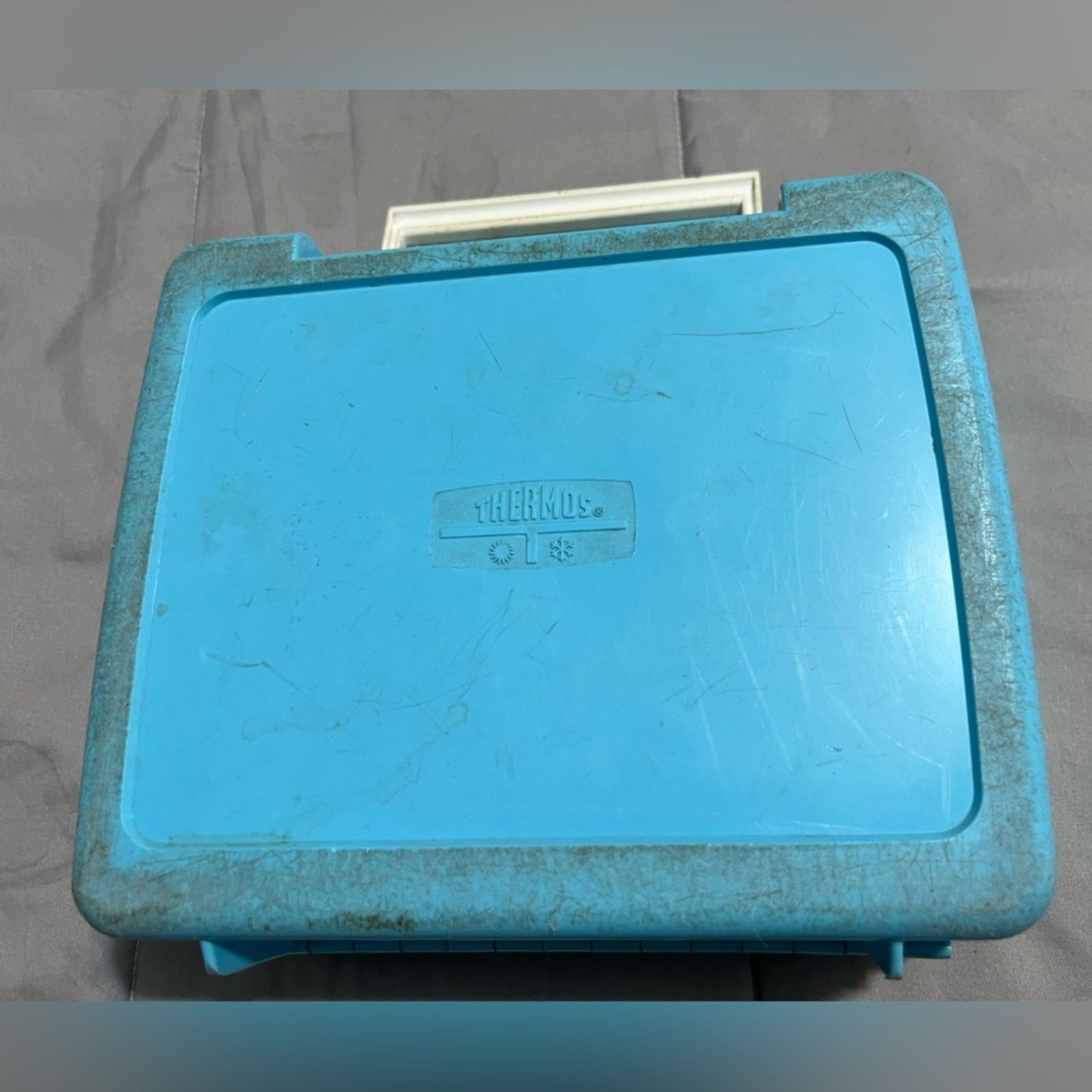 Vintage Vintage Sport Billy Plastic Lunch Box w/ Thermos - 1982 Peyo Size ONE SIZE - 6 Thumbnail
