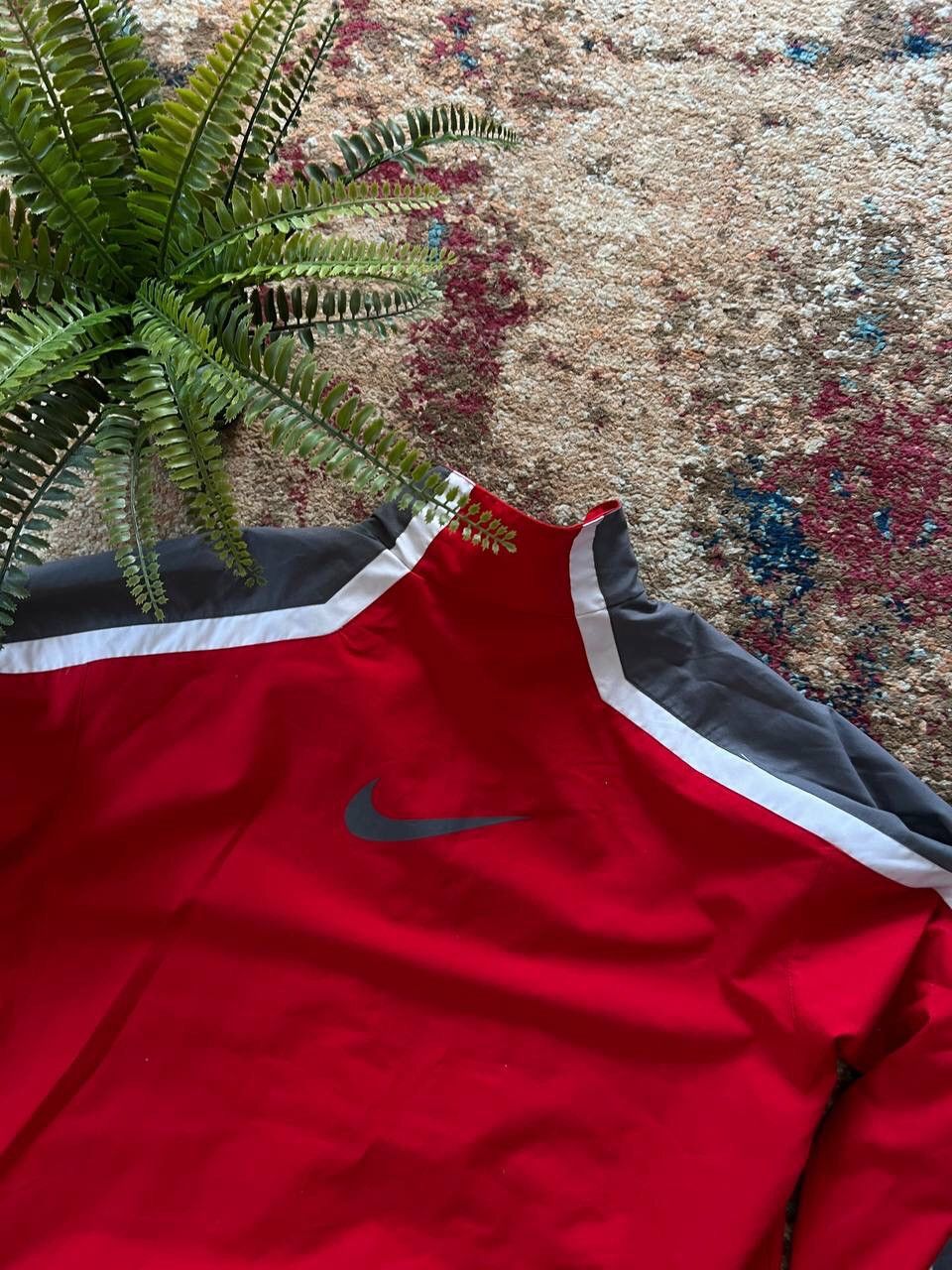 Nike × Vintage 🍎 90’s NIKE RETRO TRACK JACKET Y2K BIG BACK SWOOSH LOGO Size US S / EU 44-46 / 1 - 5 Thumbnail