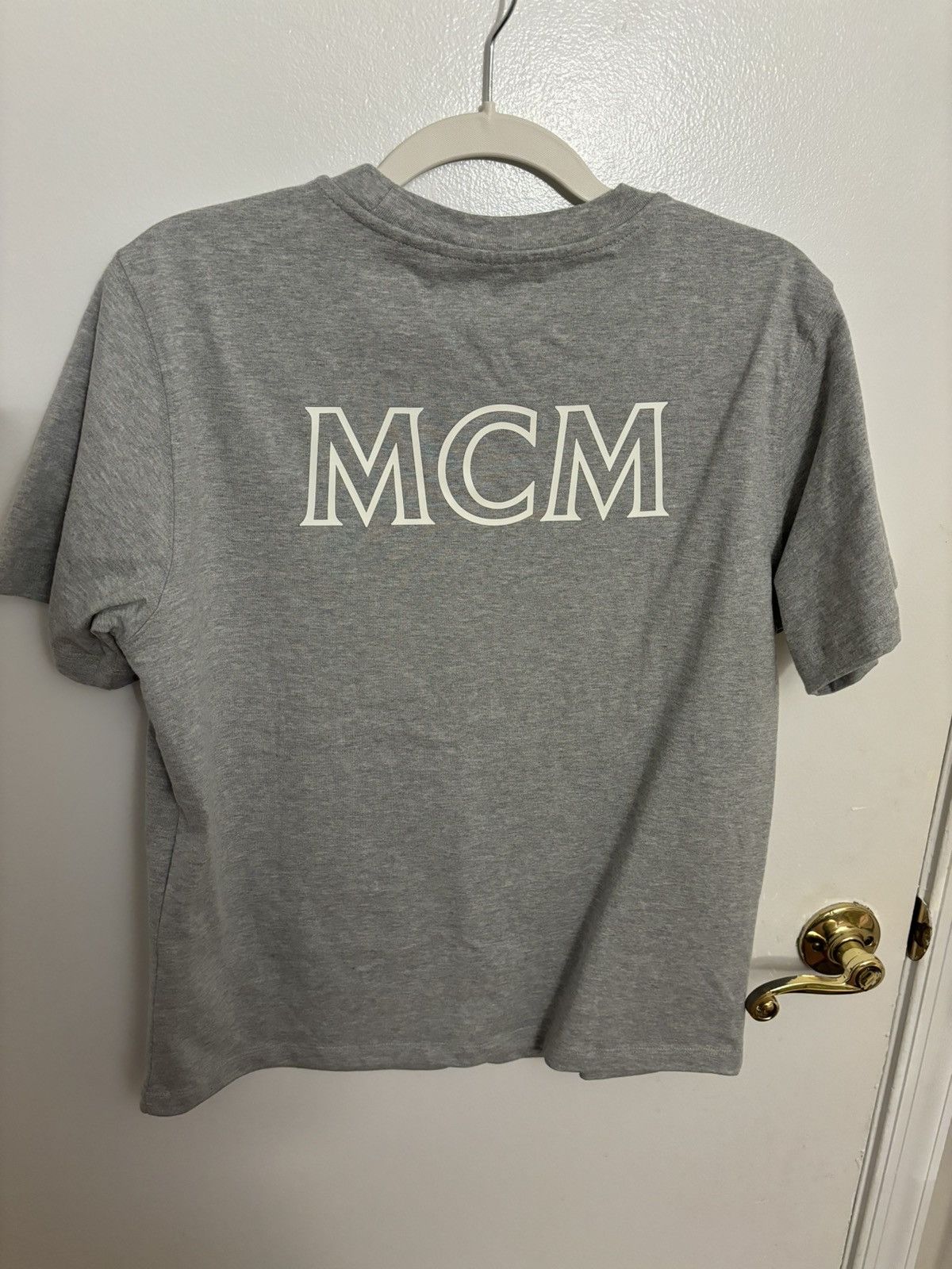 MCM Women's MCM Essentials Logo T-Shirt Size M / US 6-8 / IT 42-44 - 3 Thumbnail