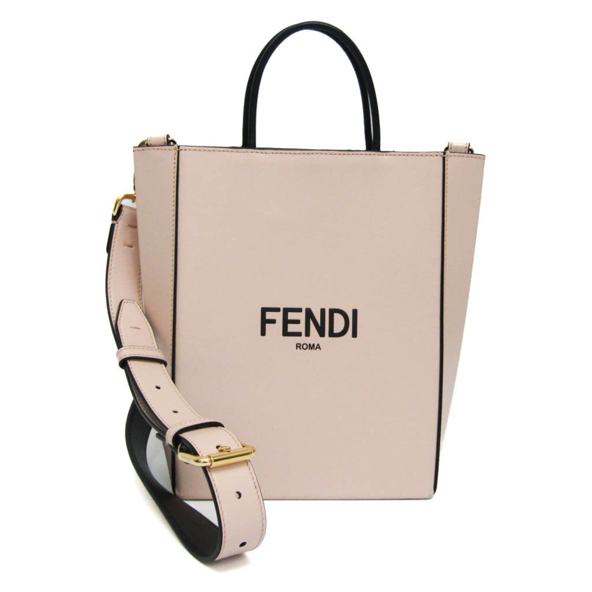 Fendi Fendi Logo shopper shoulder Size ONE SIZE - 1 Thumbnail
