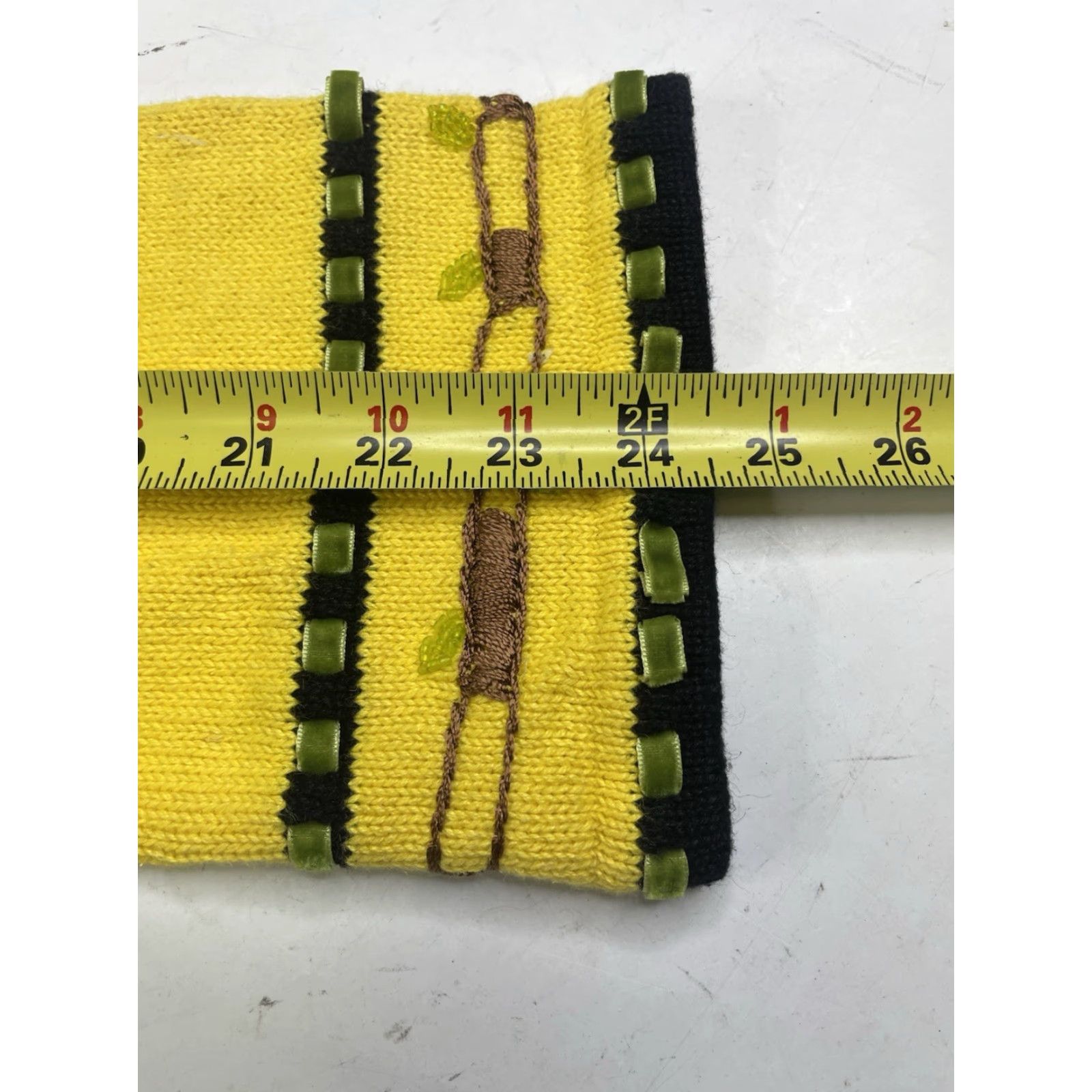 Vintage VINTAGE Storybook Knits Sweater Full Zip Womens Small Yellow Panda Bear Animals Casual Knit Zipper - Size S / US 4 / IT 40 - 5 Thumbnail