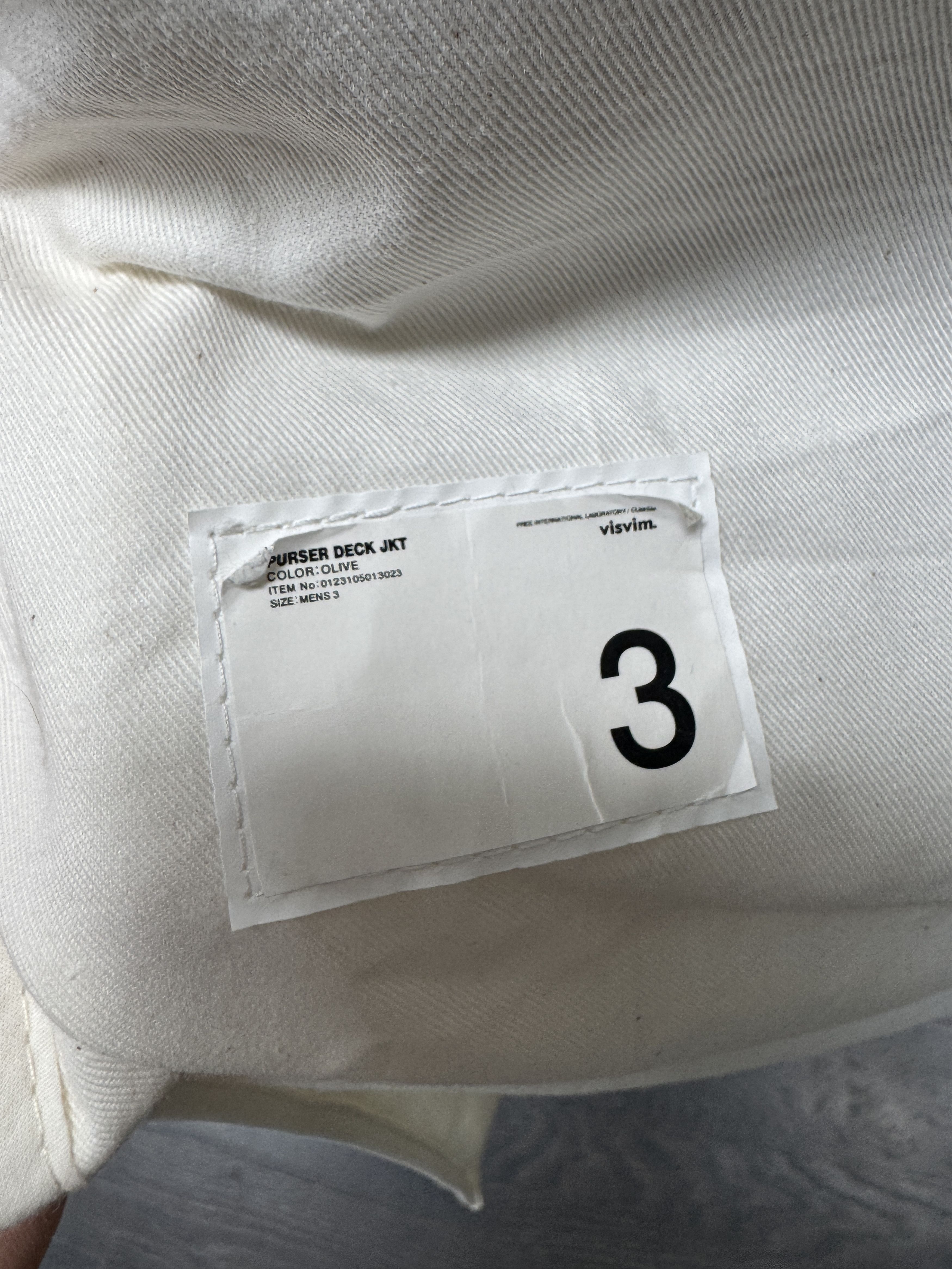 Visvim Visvim Purser Deck Jkt Size 3 Size US L / EU 52-54 / 3 - 6 Thumbnail