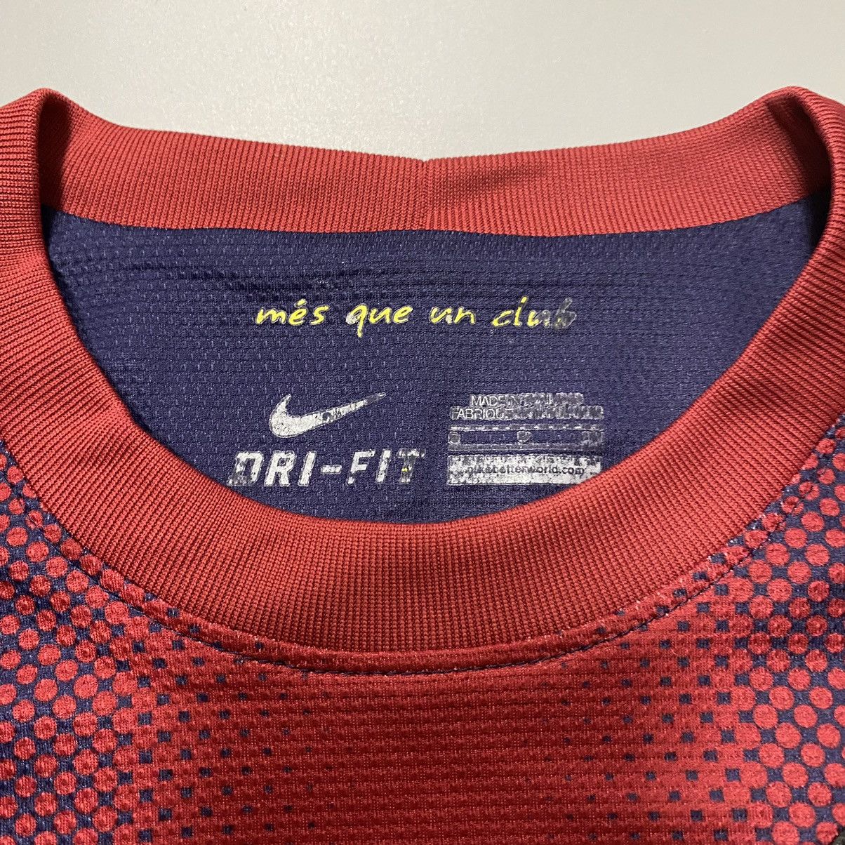 Nike FC Barcelona 2012-13 Home Jersey S Nike Football Shirt Size US S / EU 44-46 / 1 - 9 Thumbnail