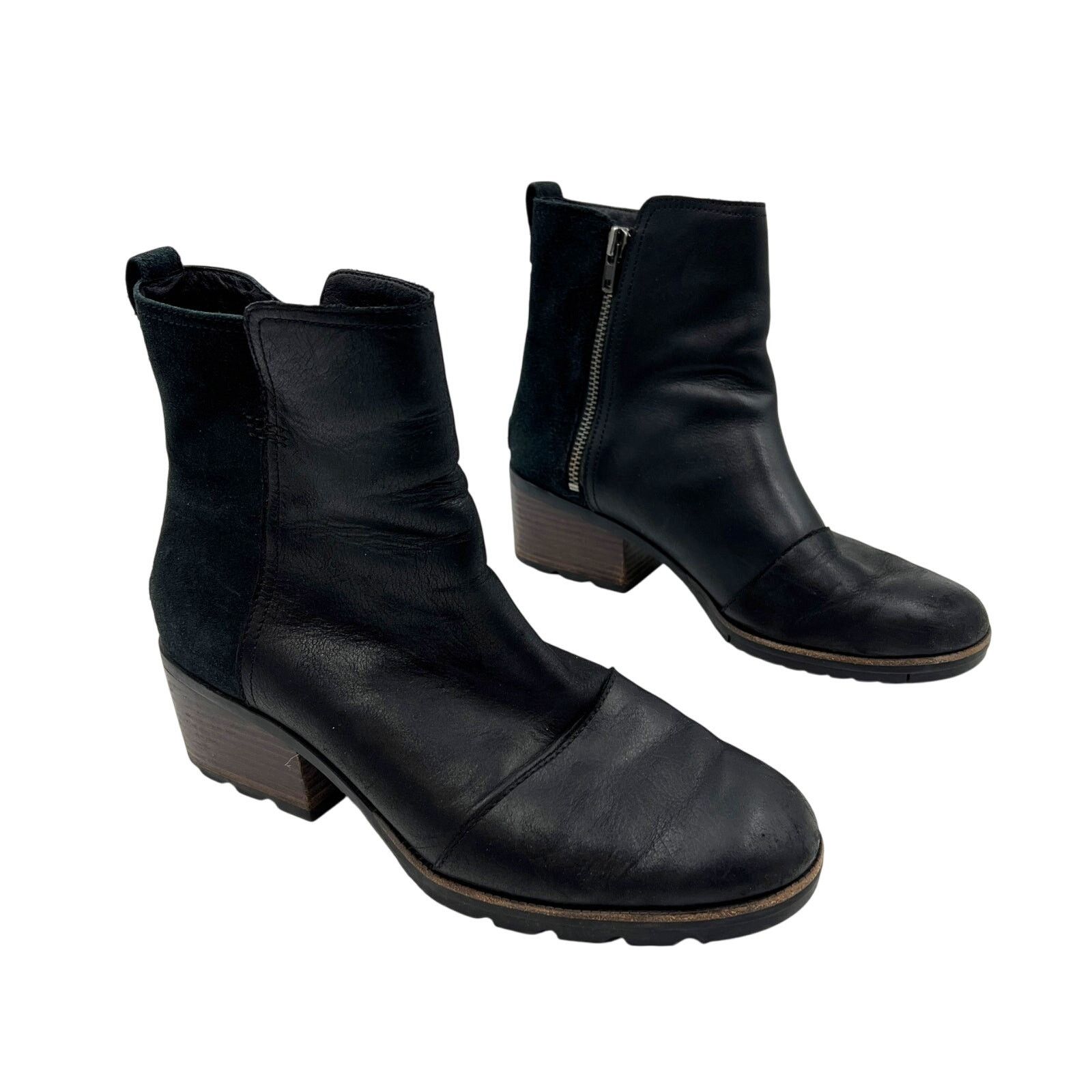 SOREL Sorel Women’s Cate Bootie Waterproof Leather Ankle Boots Size US 11 / IT 41 - 1 Thumbnail