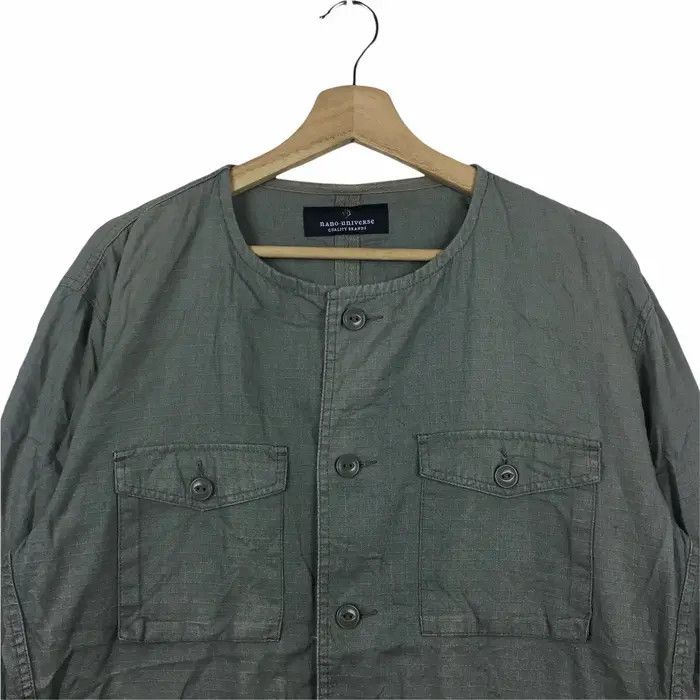 NANO universe Vtg NANO UNIVERSE JAPAN 4 Pockets Jacket Parka Trench Coat Size L / US 10 / IT 46 - 2 Thumbnail