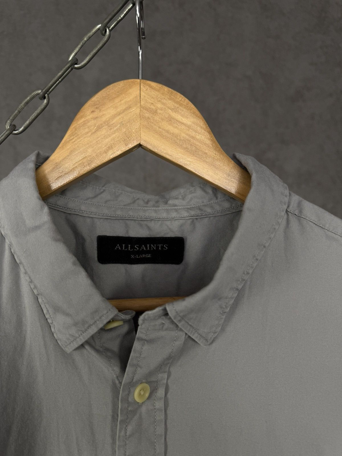 Allsaints Allsaints designer logo shirt Size US XL / EU 56 / 4 - 3 Thumbnail