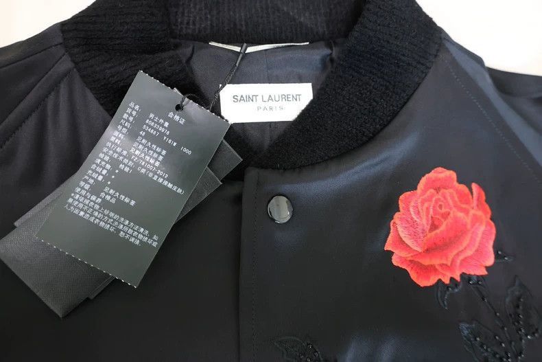 Saint Laurent Paris Saint Laurent Paris Flower silk jacket-2506 Size US M / EU 48-50 / 2 - 4 Thumbnail