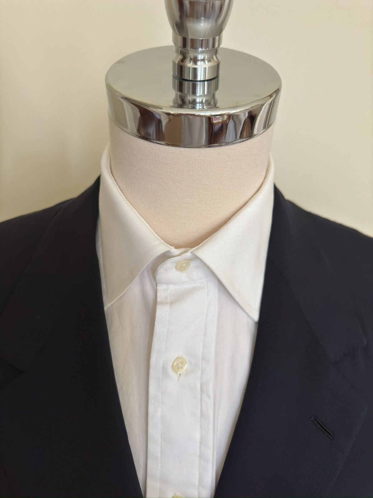Brioni Brioni Made in Italy 3 Button Jacket in Midnight Navy 46L Size 46L - 4 Thumbnail