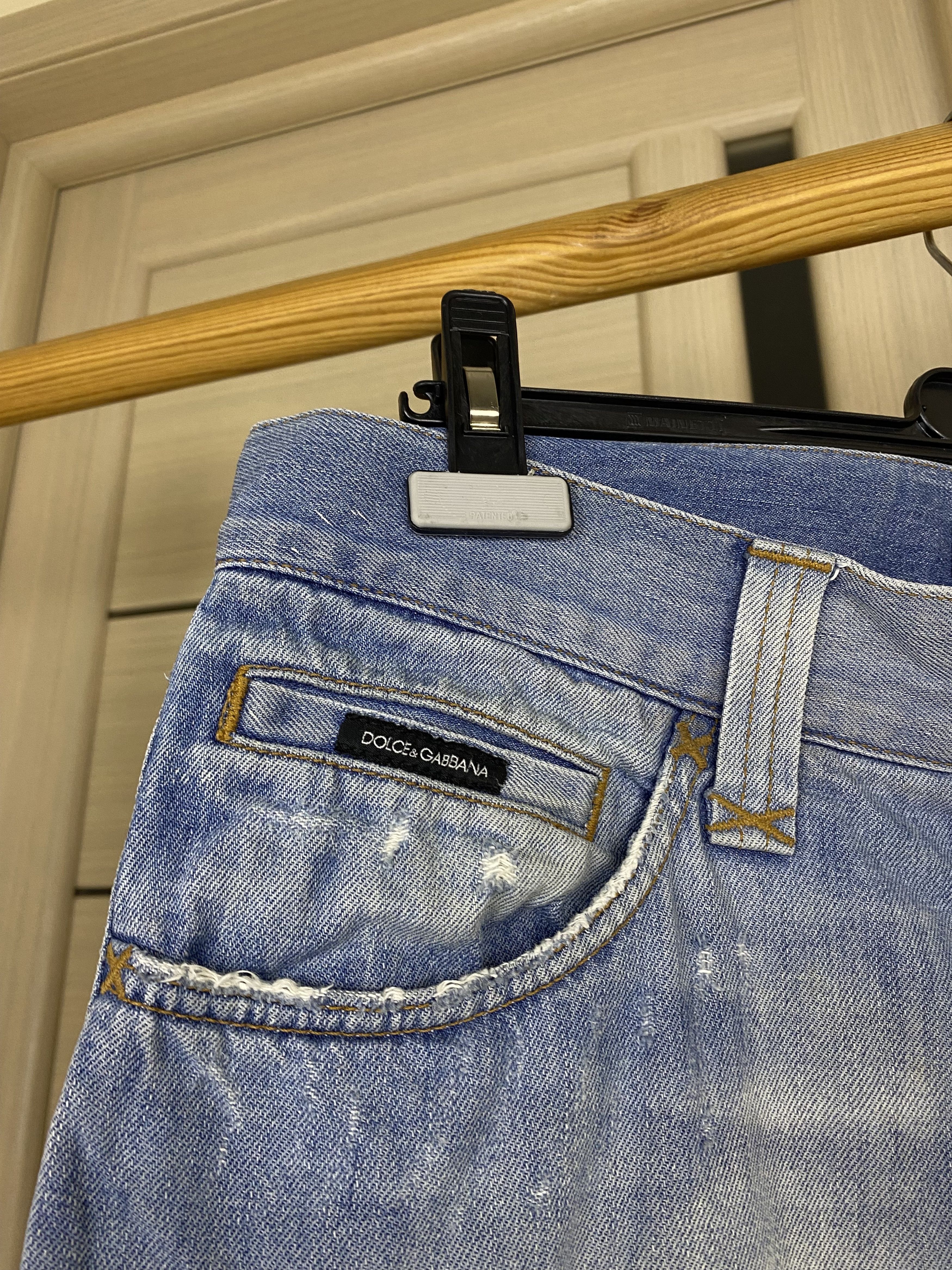 Dolce & Gabbana Dolce Gabbana marina yachting distressed washed jeans Size US 32 / EU 48 - 6 Thumbnail